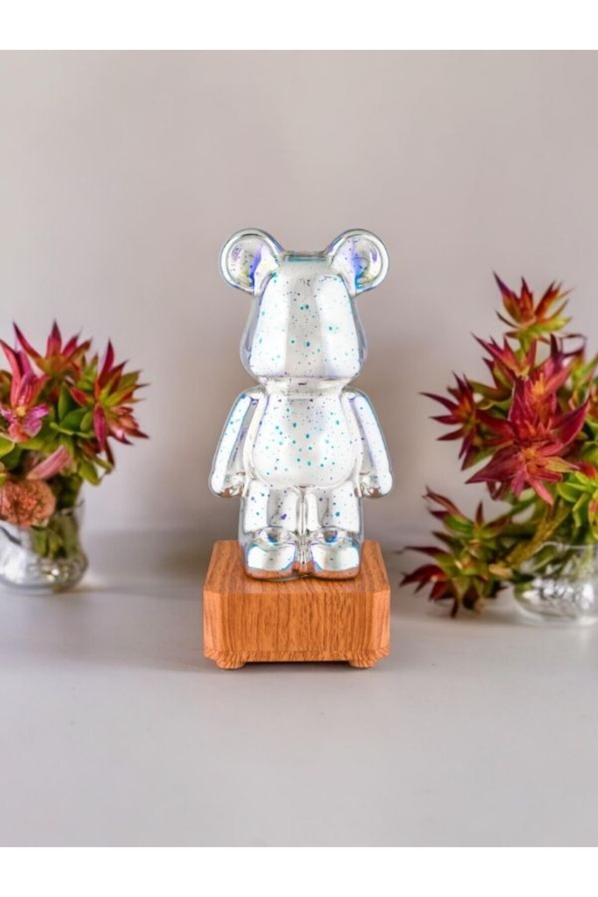 Discover Sevimli Teddy Bear Ayıcık Hediyelik Gece Lambası Ev Yatak Odası Bebek Çocuk Lambası fotoğrafı 4 (önizleme)