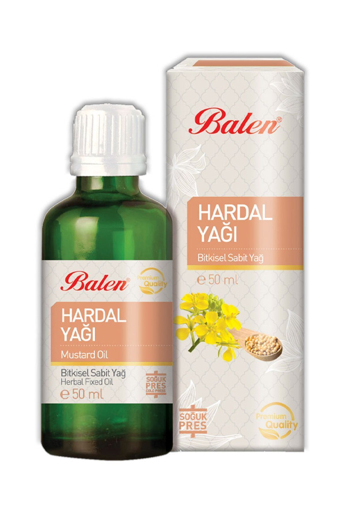 پرس سرد روغن خردل 50 میلی لیتر 2 عدد Balen
