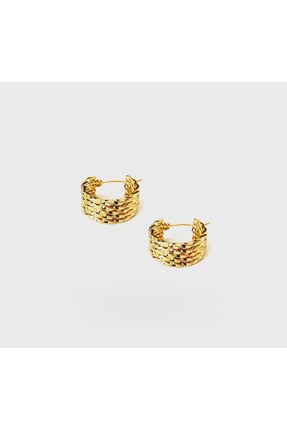 whitelove SARD MODEL ALTIN KAPLAMA KÜPE