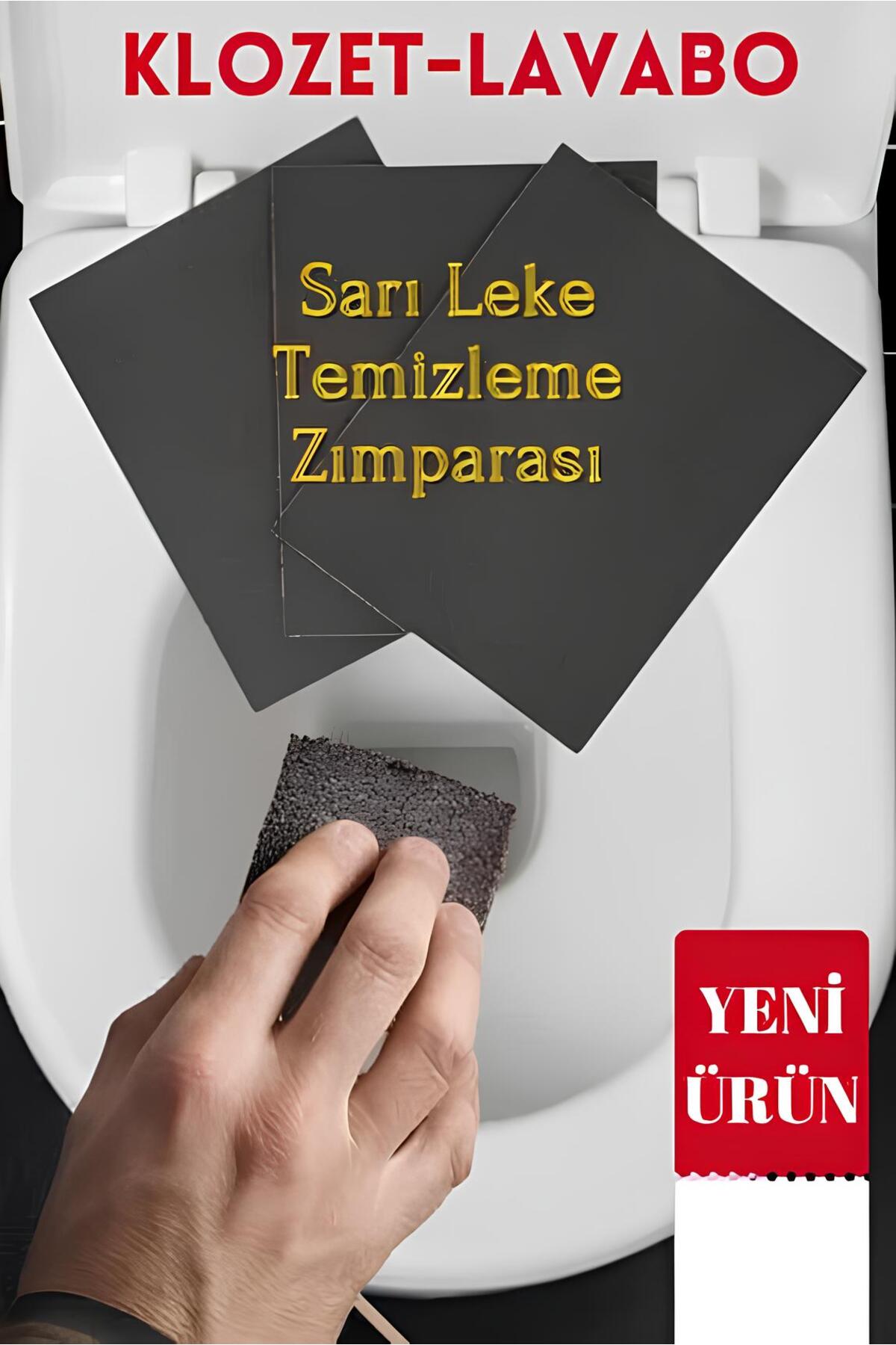 MeYsOh Sarı Leke Temizleme Zımparası İnce Su Zımparası Klozet, Lavabo Zımparası 2 Adet