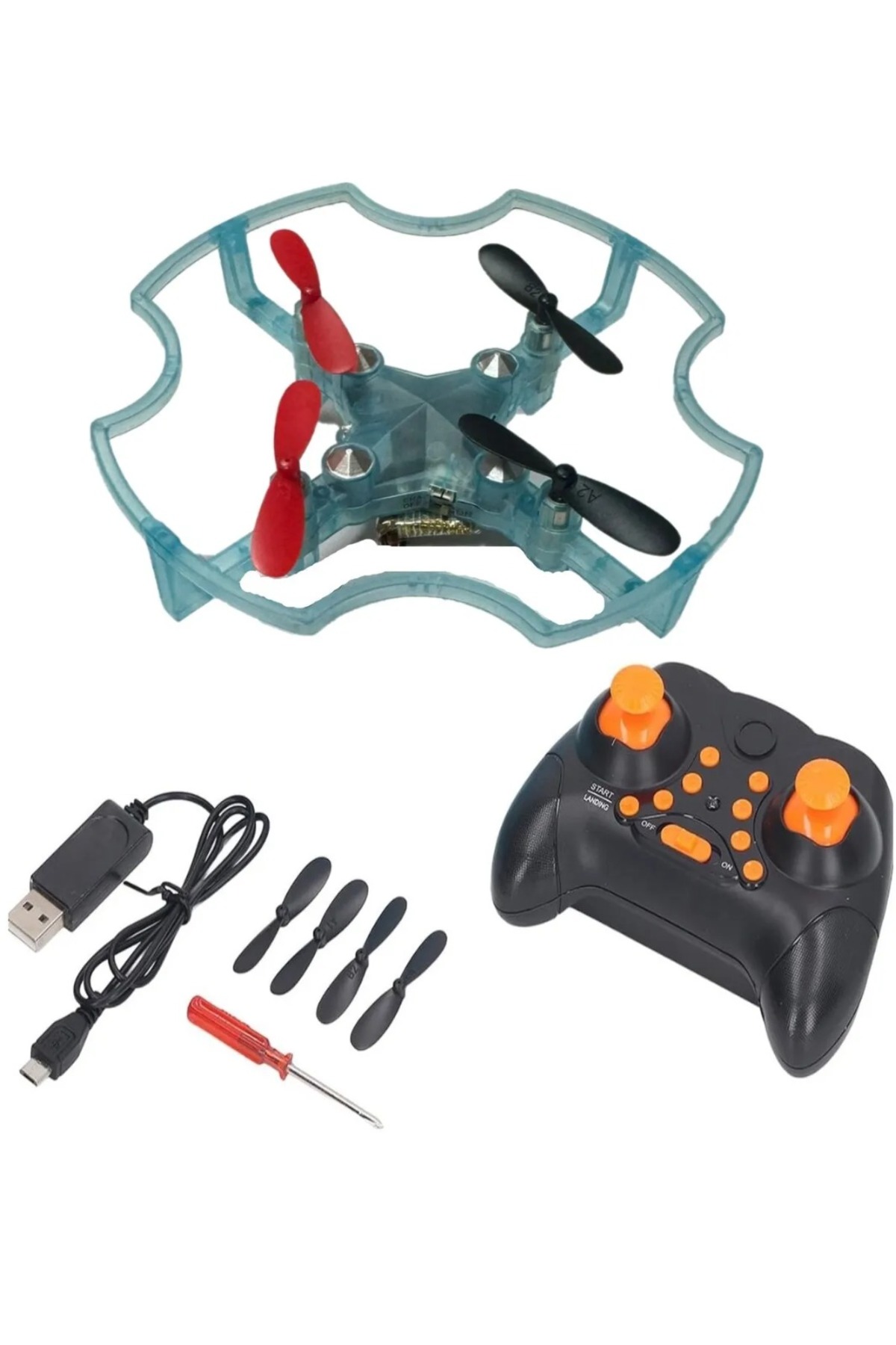 Kiwi Havada Stabil Kalabilen Akrobat Mini Drone 360° Mini