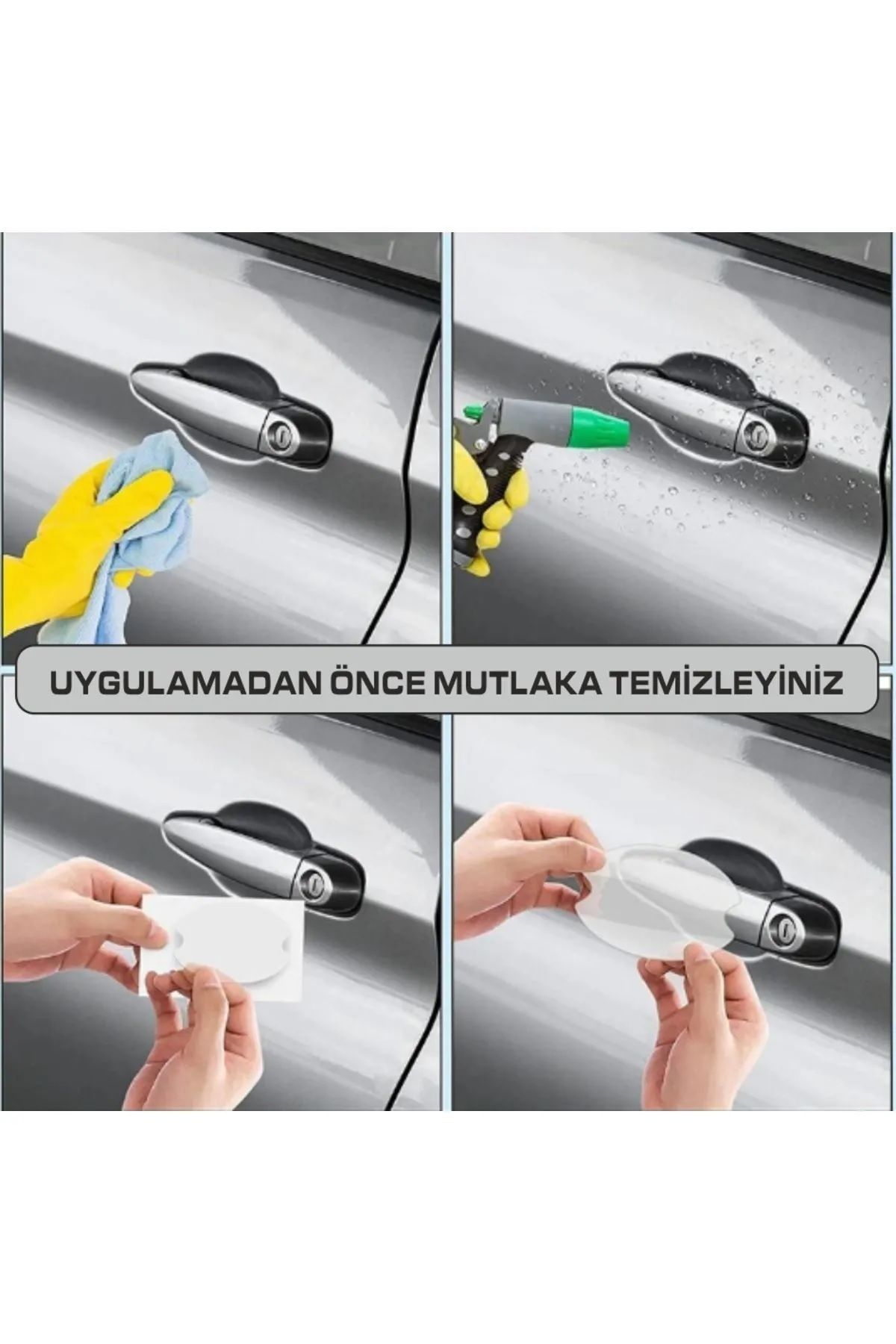 DKELEKTRONİK-Renault Vel Satis - Door Anti-Scratch Set Compatible for All Vehicles 4