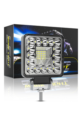 DEKOHOP Off Road Beyaz Işık 12-24 Volt Projektör Sis Farı 41 Led 123 Watt Oto...