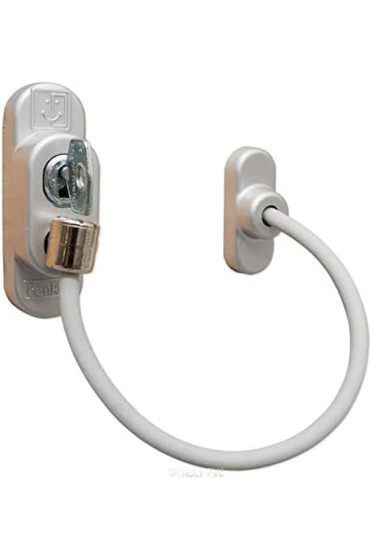 HappiestBaby Çelik Halat Kablolu Pencere Kilidi Beyaz 500kg Dayanıklı