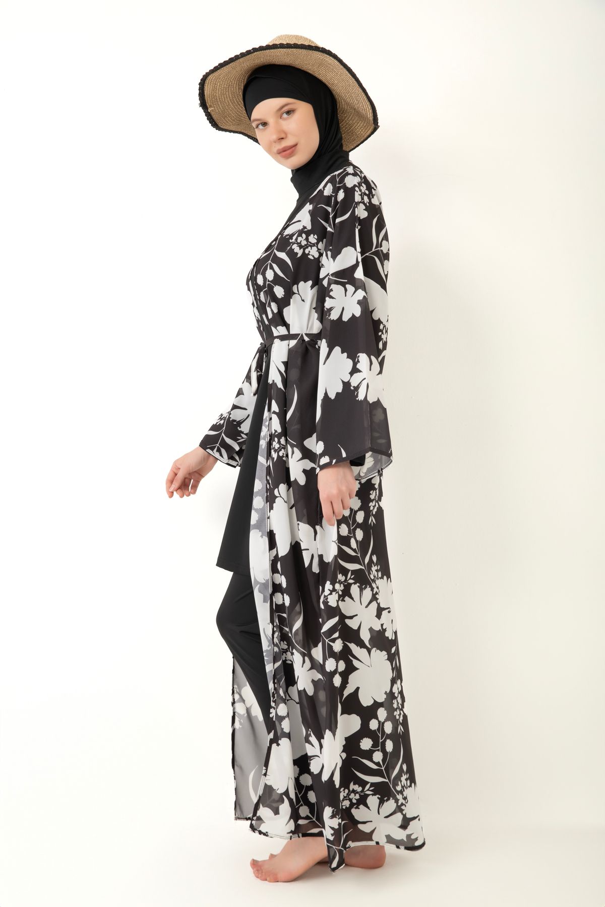 medipek-Hijab Swimsuit - Patterned Pareo 3
