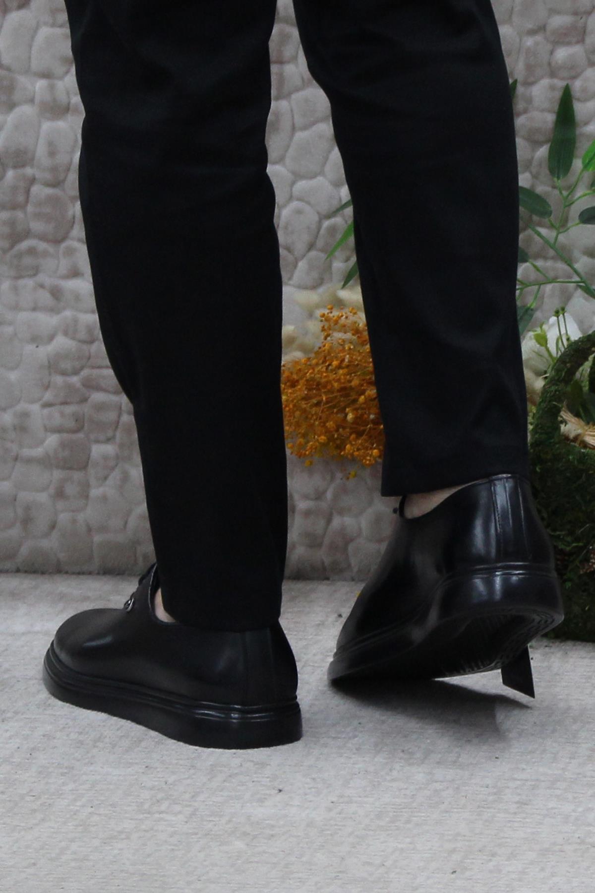کفش کژوال مردانه راسته | پیر کاردین Pierre Cardin 24K-Pierre-Cardin-14206-Siyah - تصویر 4