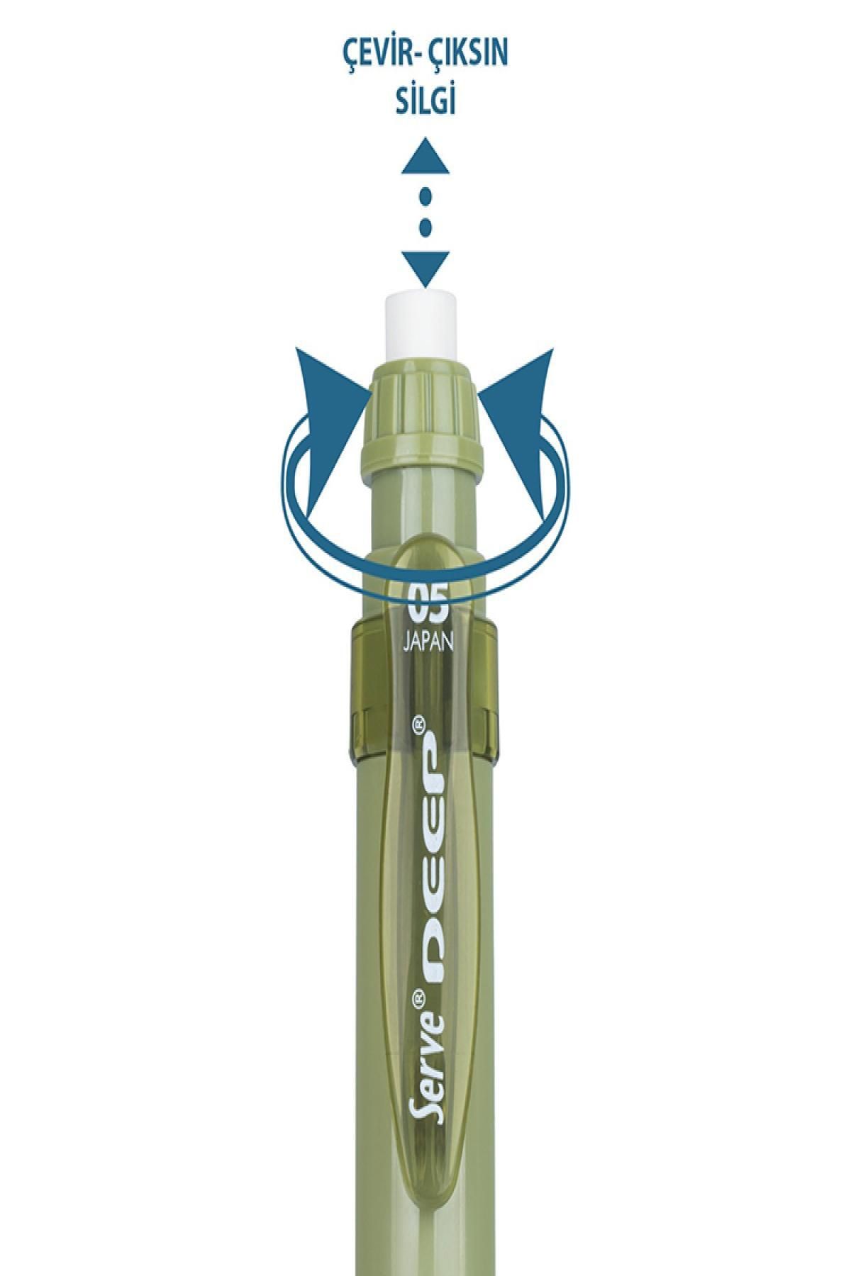 Nextpage-Leaf Green Serve Deep Mechanical Course's Pencil - 05mm 2