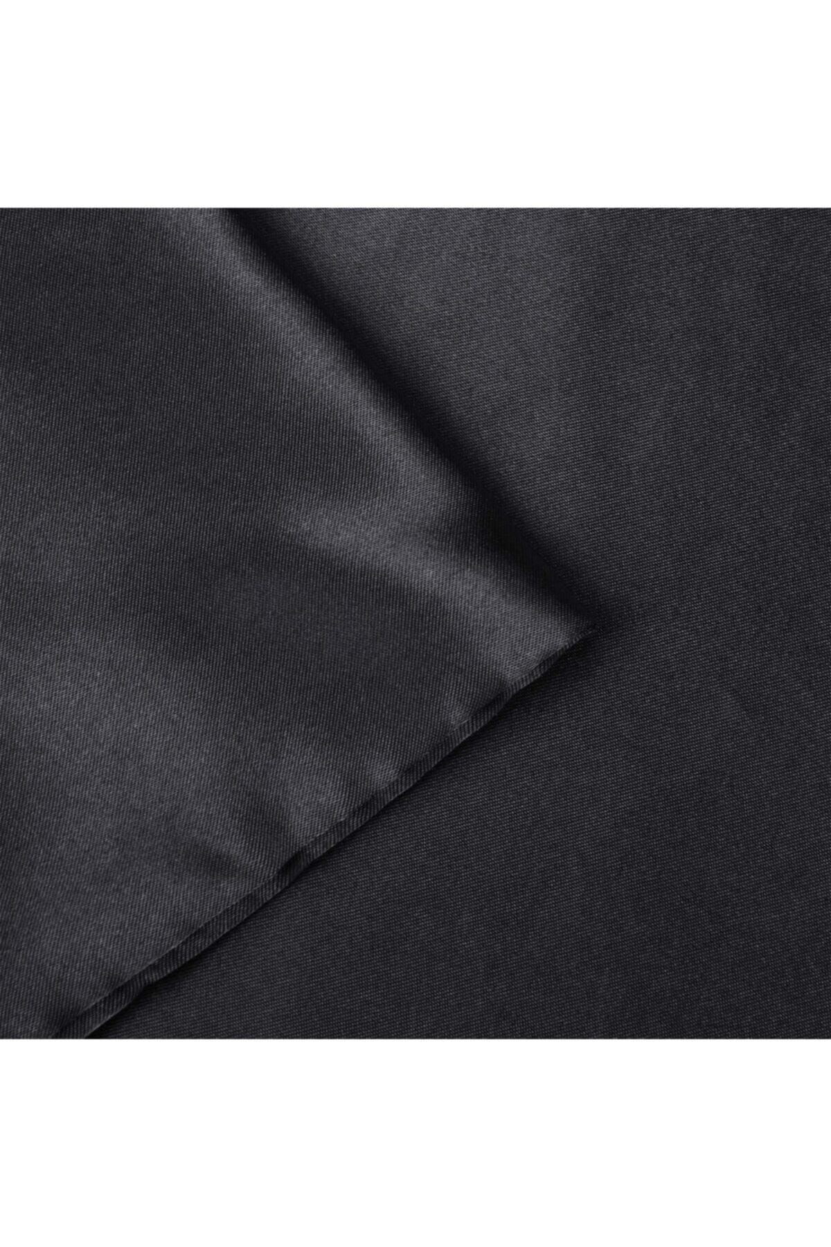 EVYA-Fete de perna din matase neagra 2 bucati 50x70 cm anti-transpiratie fara miros potrivite pentru parul cret 5