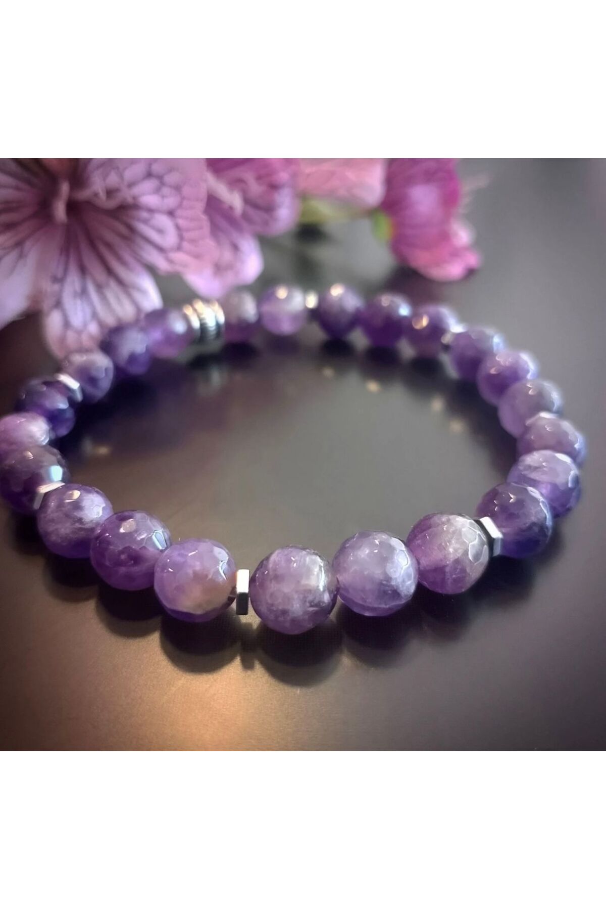 Genuine Amethyst Bracelet