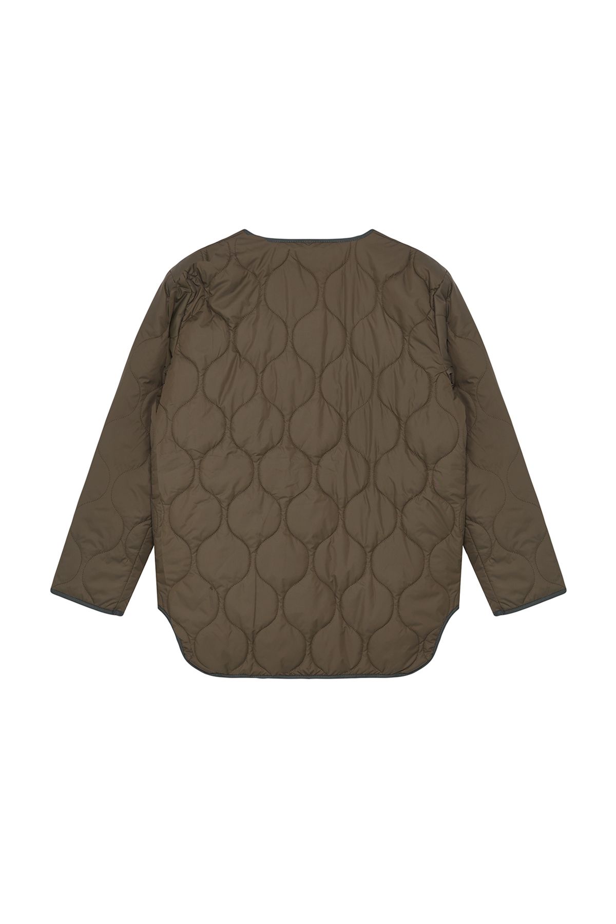 Trendyol Collection-Wodoodporny, pikowany płaszcz w kolorze khaki TWOAW23MO00134 18