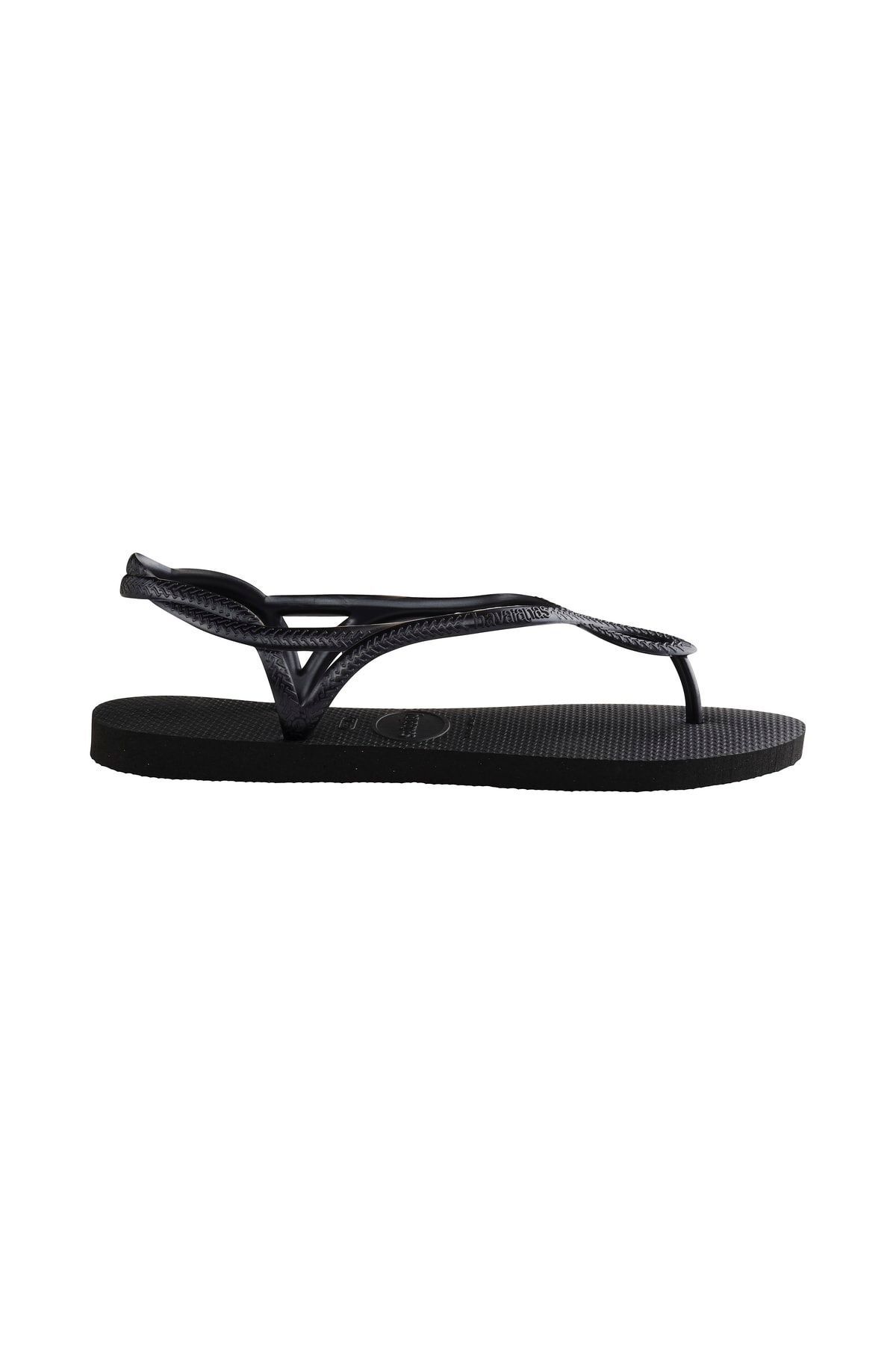 دمپایی مشکی زنانه سیاه لونا اورجینال Havaianas