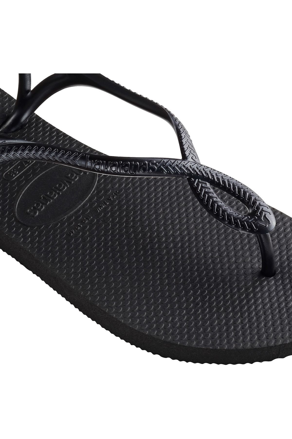 دمپایی مشکی زنانه سیاه لونا اورجینال Havaianas