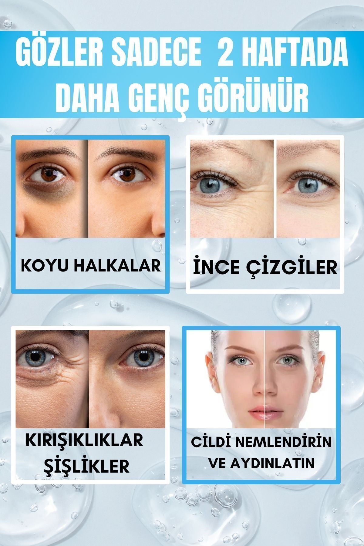 LAST TOUCH-30 ML Under Eye Dark Circles - Bagging, Wrinkle and Brightening Serum 2