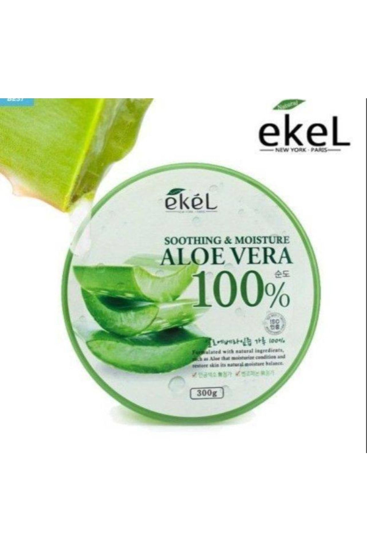 EKEL NATURAL NEWYORK PARIS-Aloe Vera Soothing and Moisturizing Gel - 100% Pure 300gr 1