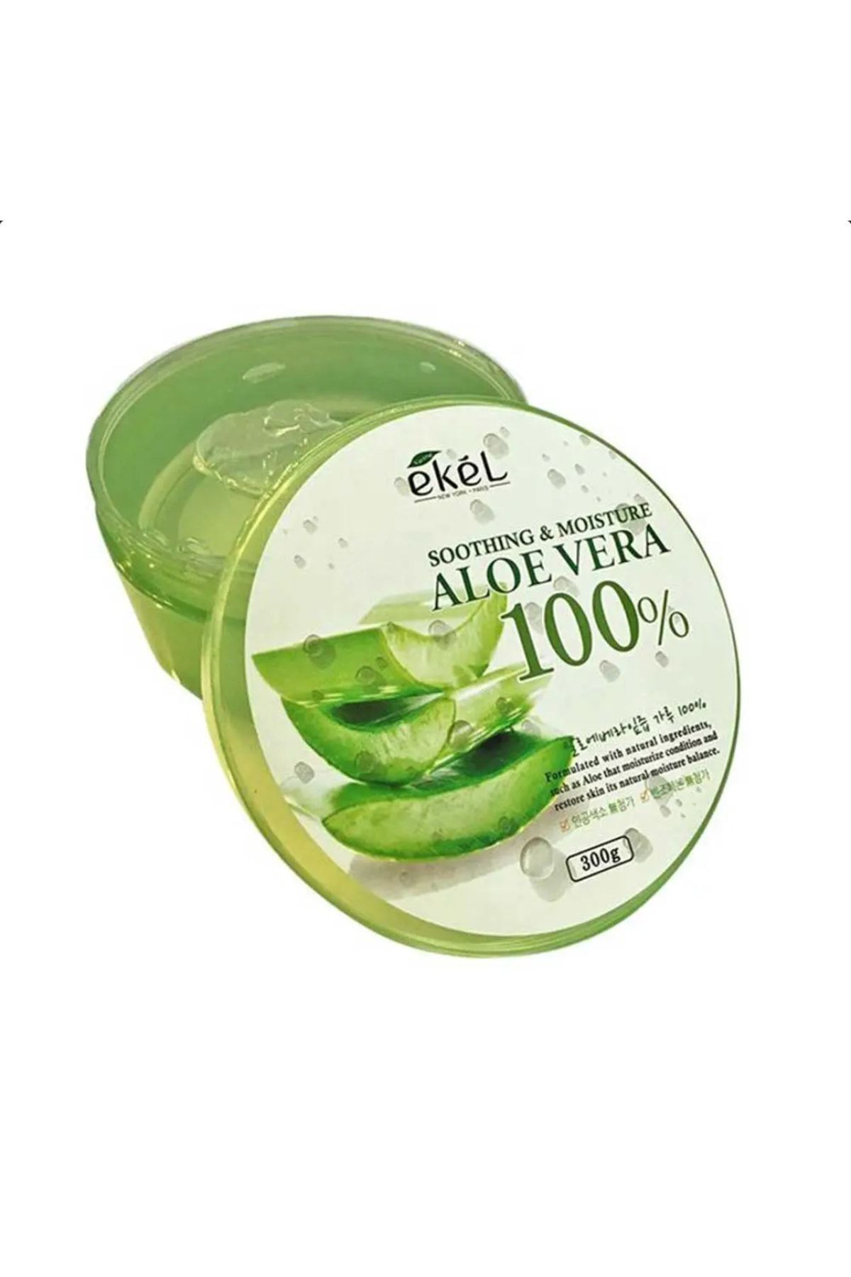 EKEL NATURAL NEWYORK PARIS-Aloe Vera Soothing and Moisturizing Gel - 100% Pure 300gr 7