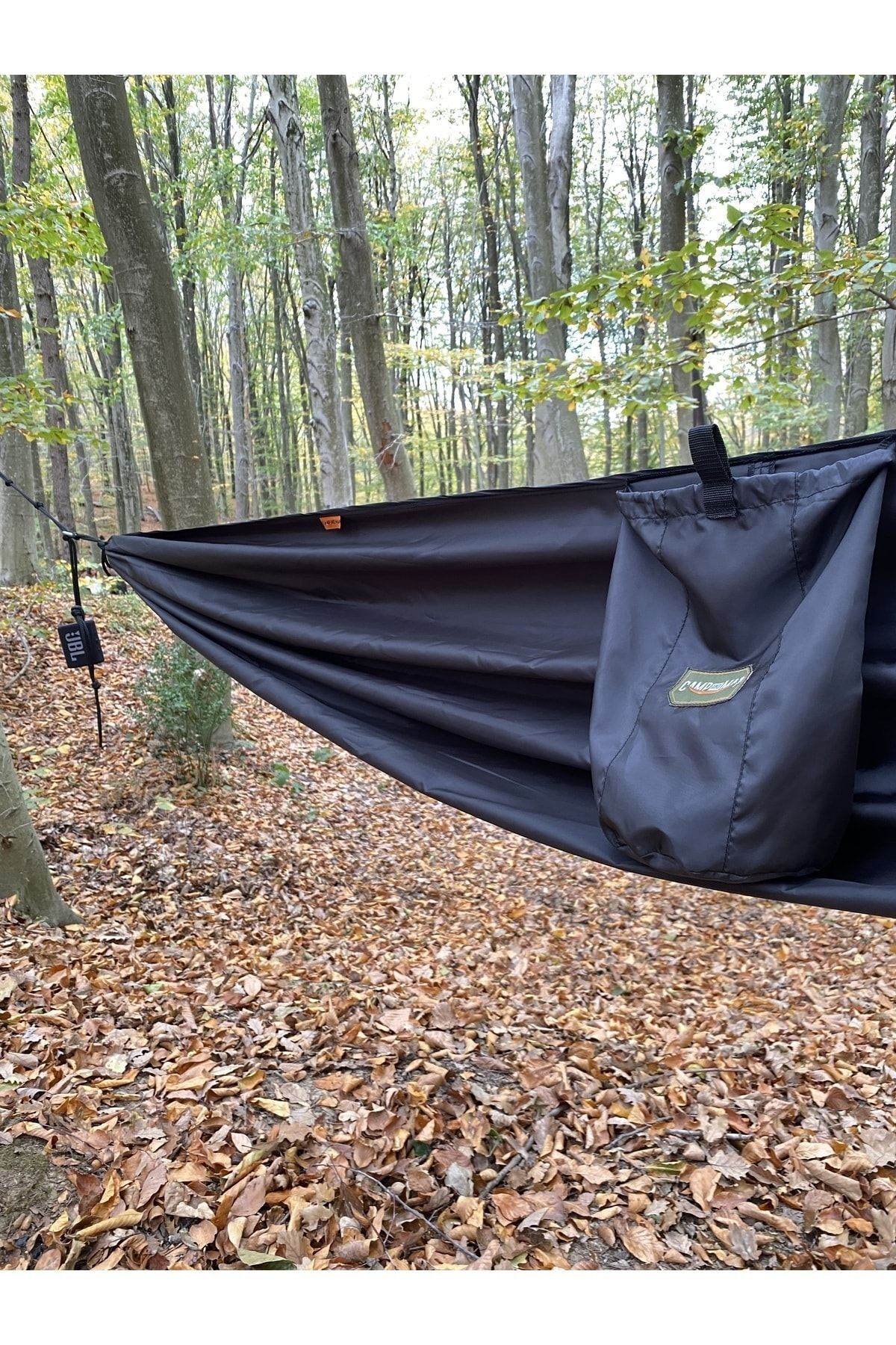 CAMP AND MAP PREMIUM BLACK HAMAK