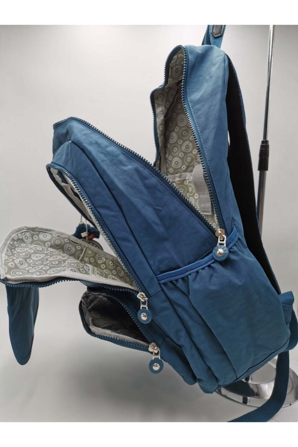 کوله پشتی زنانه آبی 571 Collections Çanta | 571-3-1A اورجینال - تصویر 7