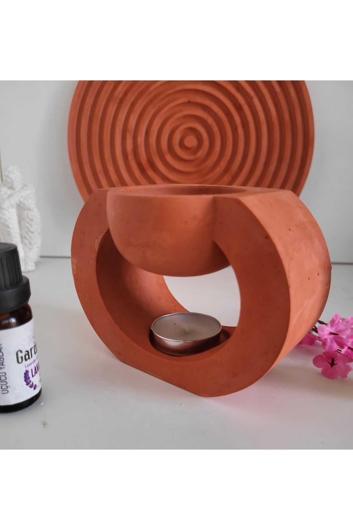 Minimalist Beton Buhardanlık Aromaterapy