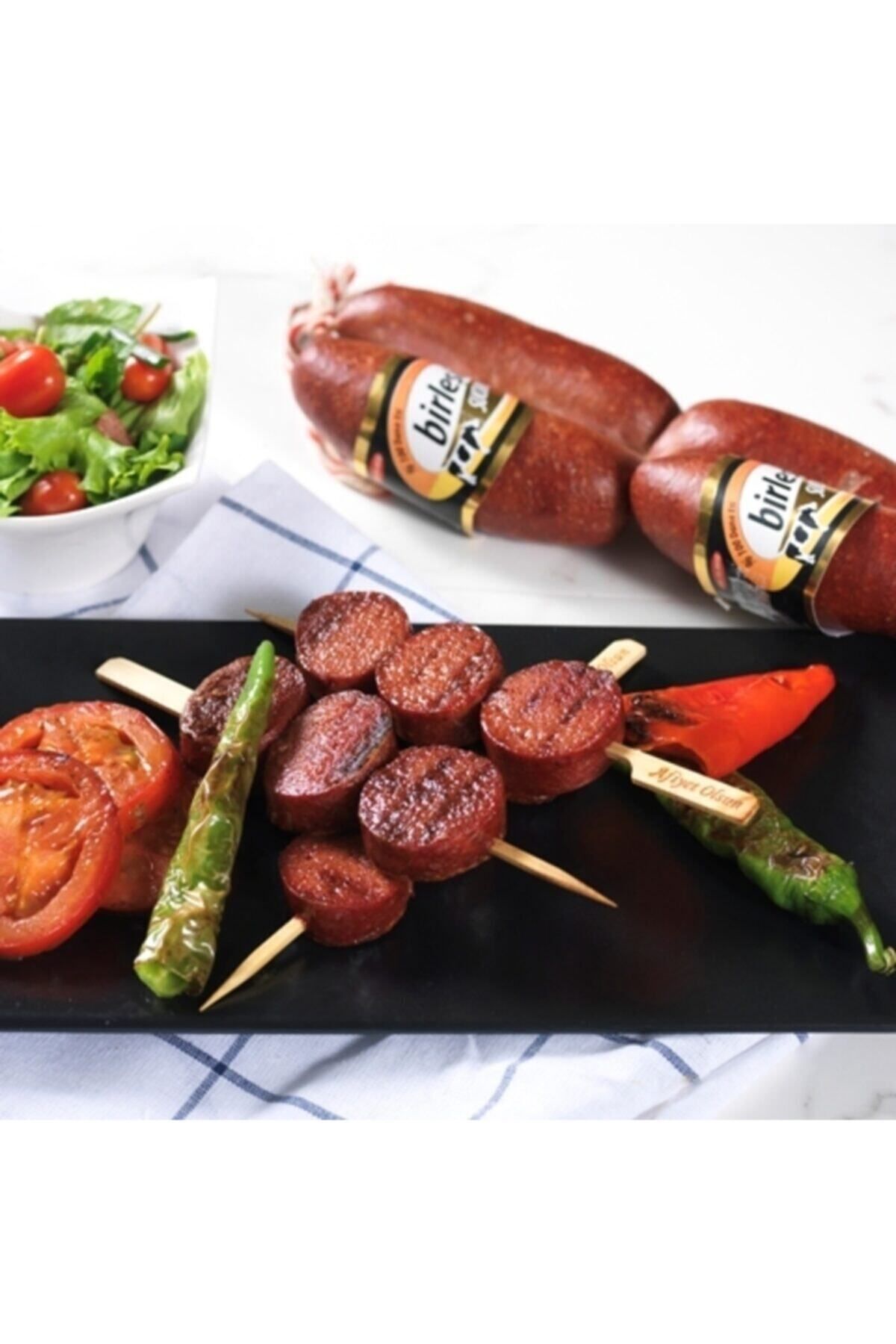 Birleşim sucukları Sivas Acılı Sucuk 1kg