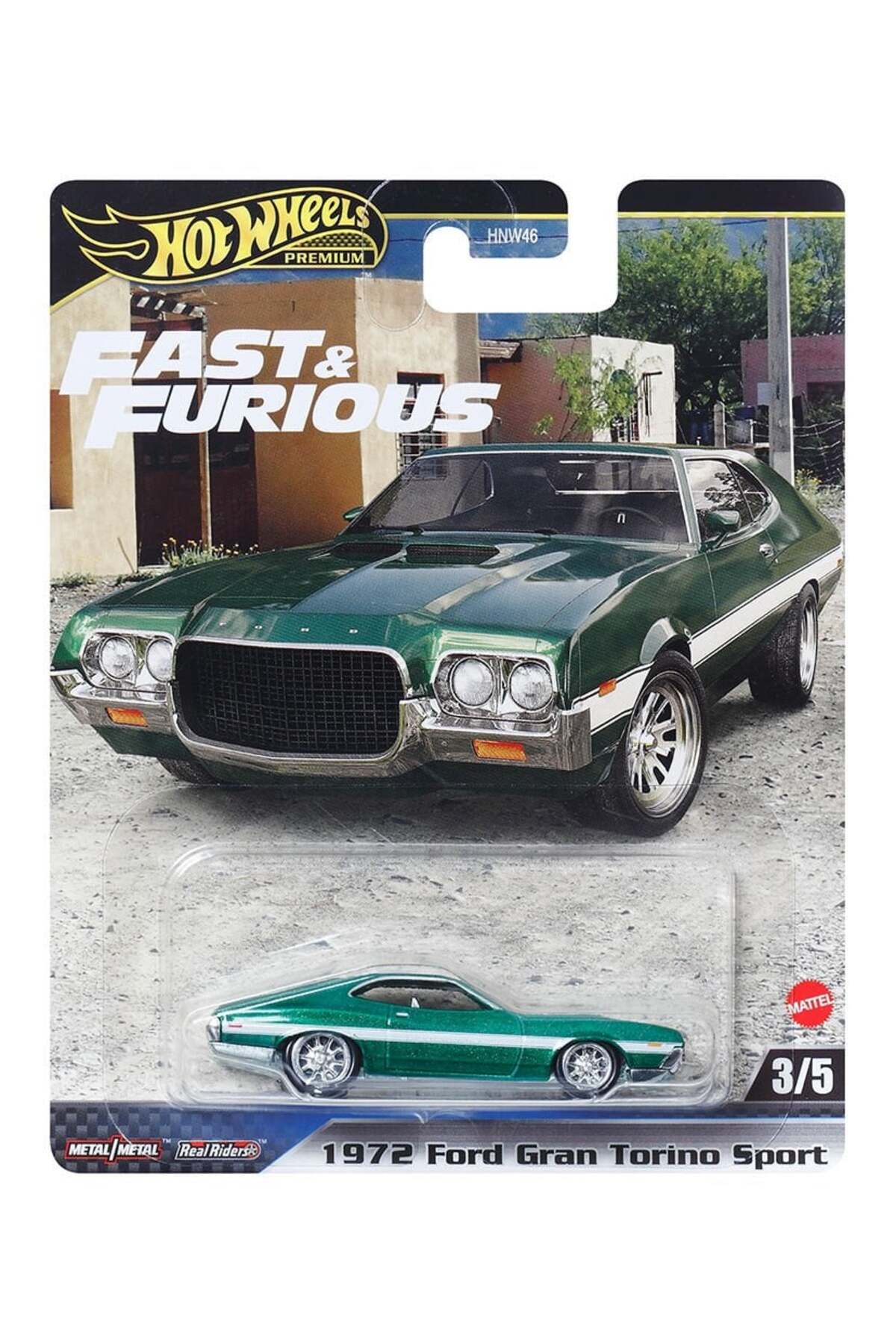 HOT WHEELS Premium 2024 Mix 2 Fast & Furious 1972 Ford Gran Torino