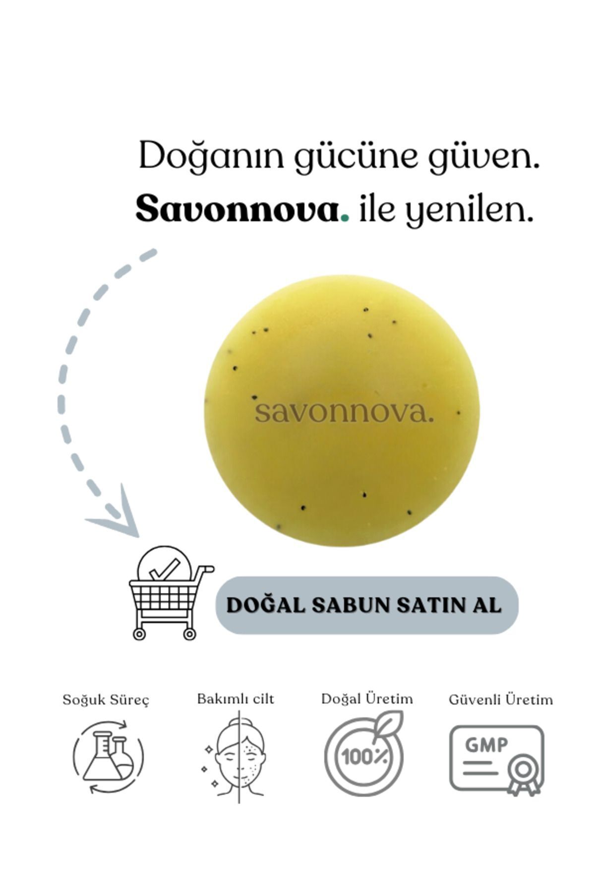 Savonnova-Natural Tea Tree Soap - for Active Acne and Pimples, Additive-Free 100Gr 4