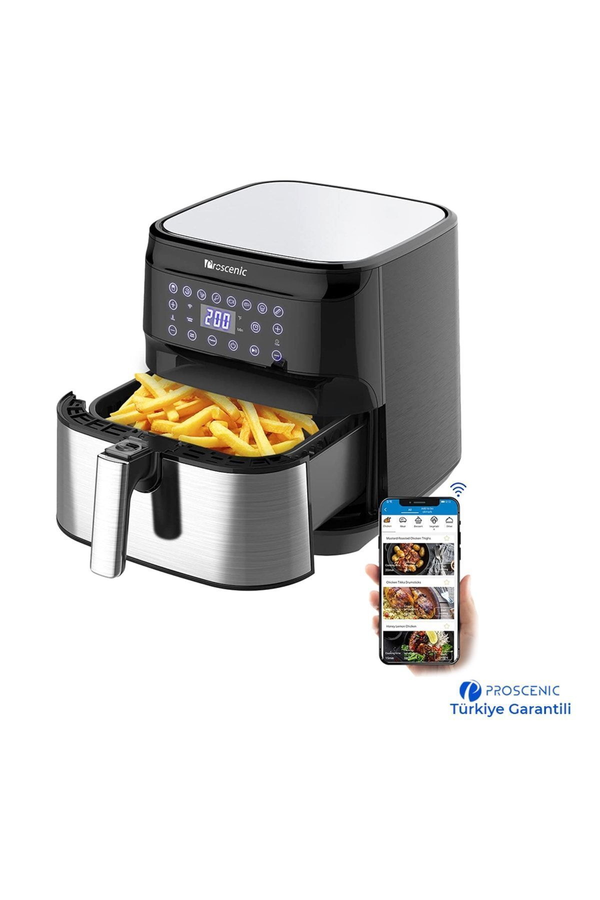 Proscenic T21 Smart Air Fryer 5.5l ( Türkiye Garantili)