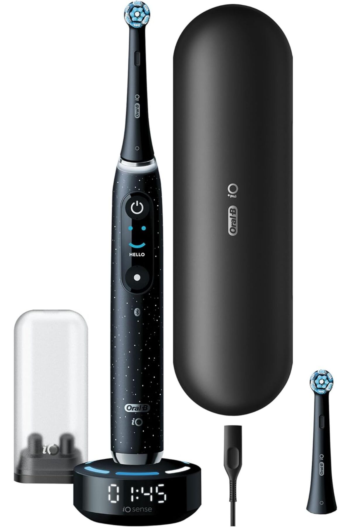Oral-B-Oral B Rechargeable Tooth Brush AI with 3D tracking, 7 Smart Modes, Interactive Display - IOM10 2