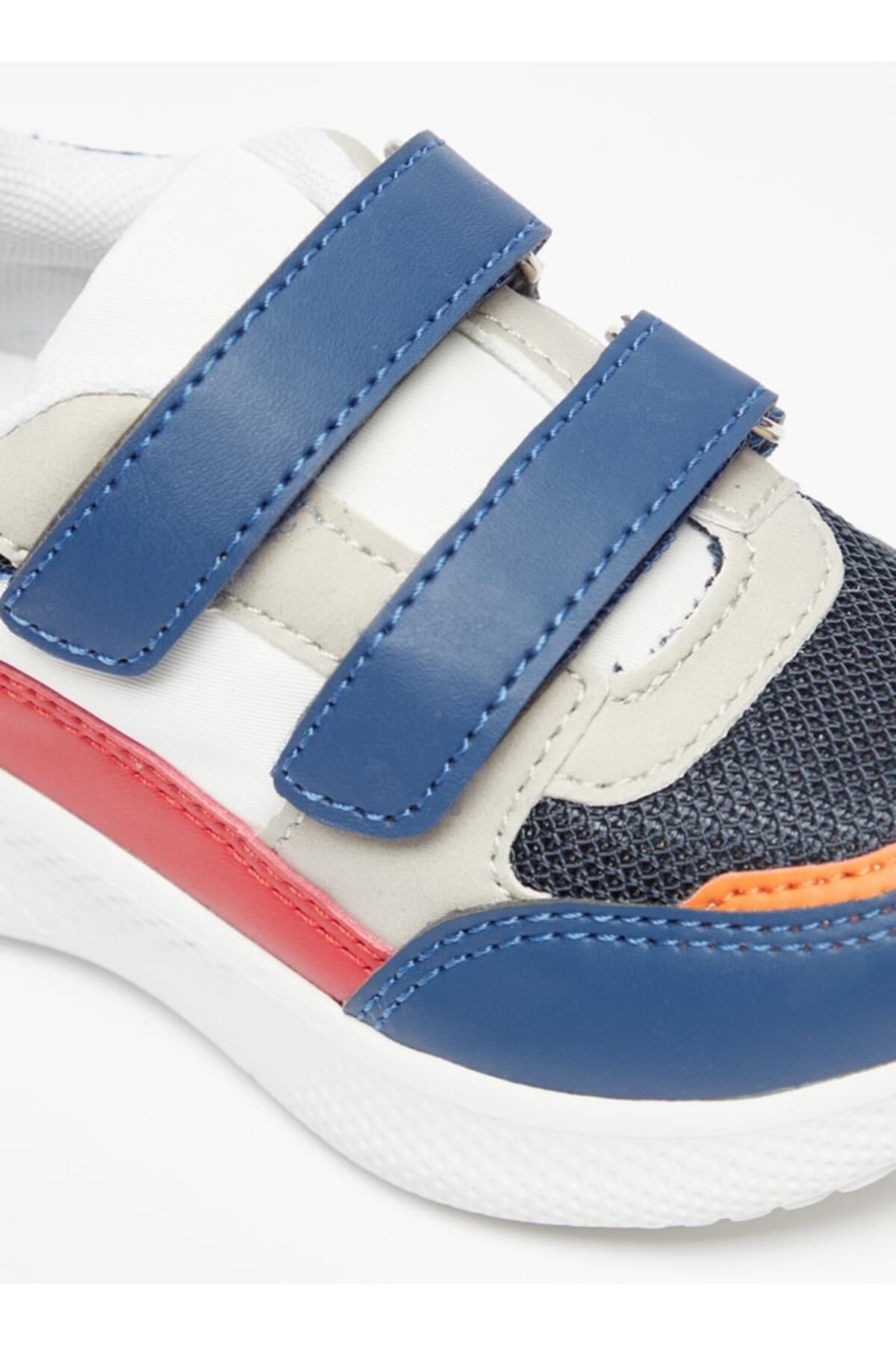 LBL by Shoexpress-Boys' Panelled Sneakers with Hook and Loop Closure 5