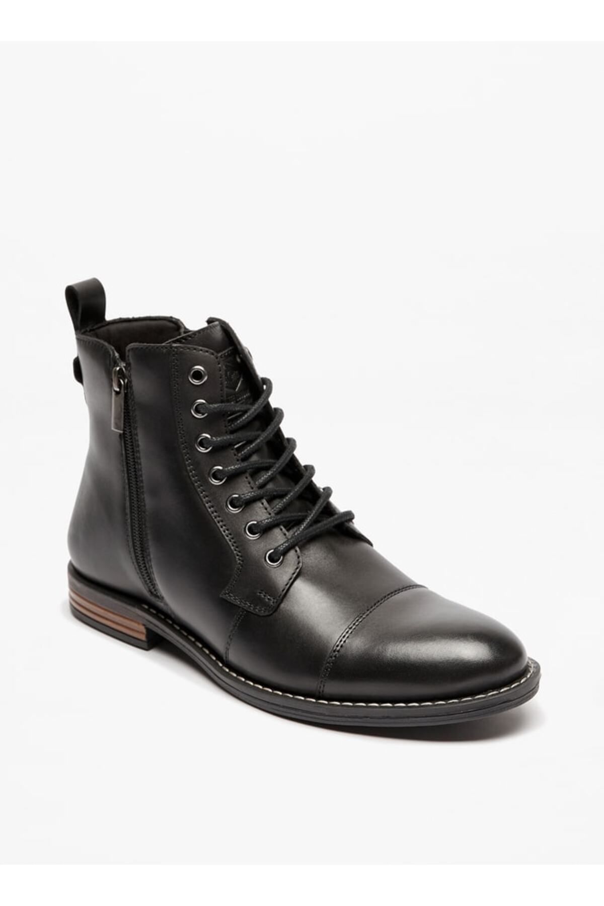 Lee cooper boots with zip closure hotsell