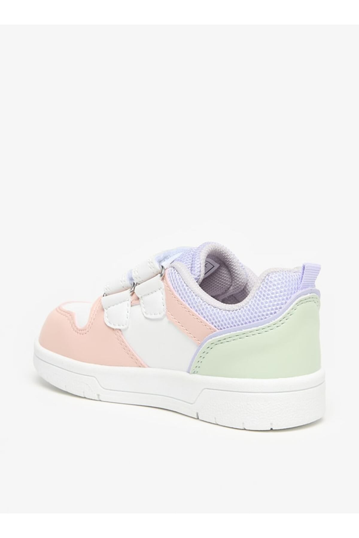 Flora Bella by Shoexpress-Colourblock Sneakers with Hook and Loop Closure 3