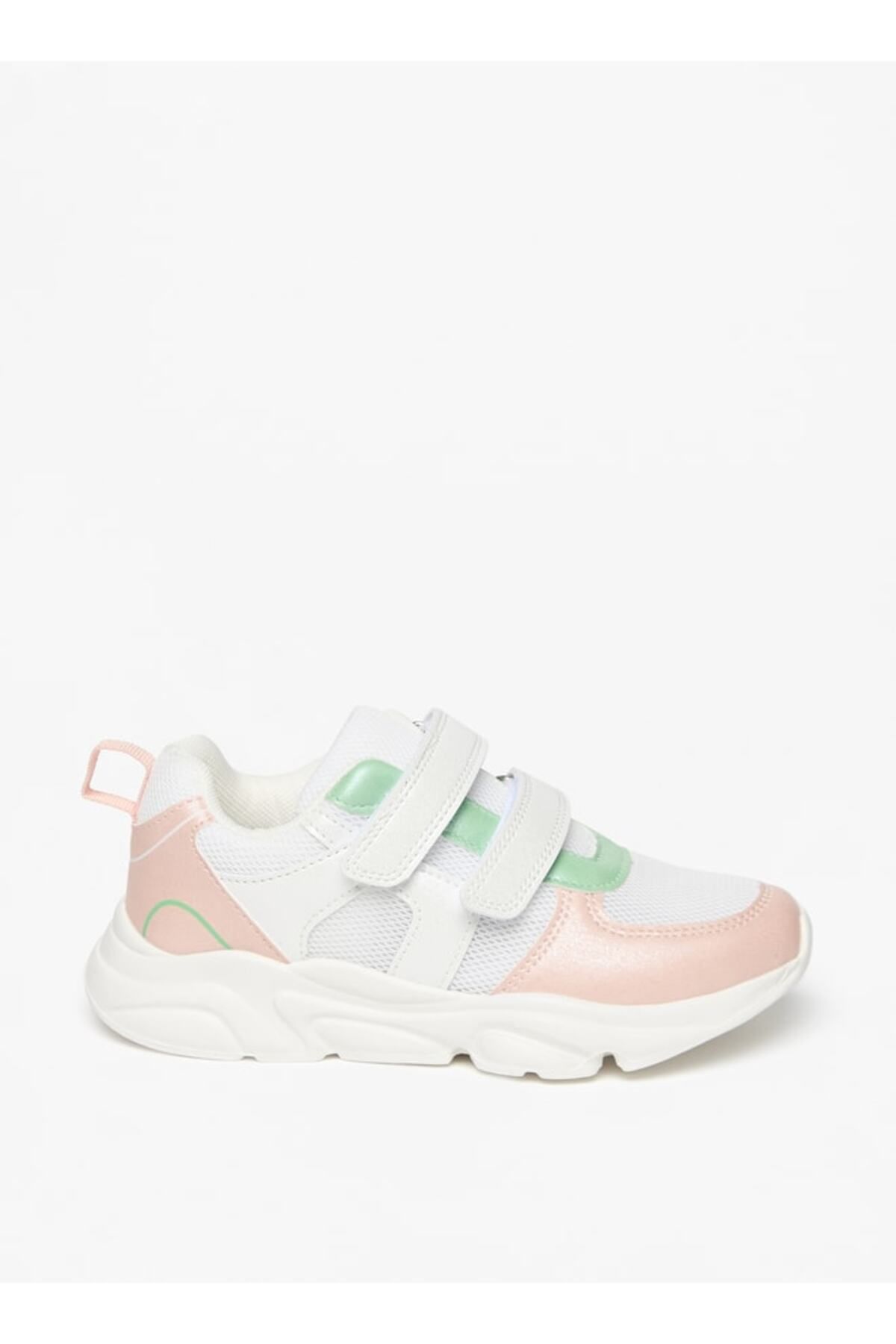Flora Bella by Shoexpress-Panelled Sneakers with Hook and Loop Closure 2