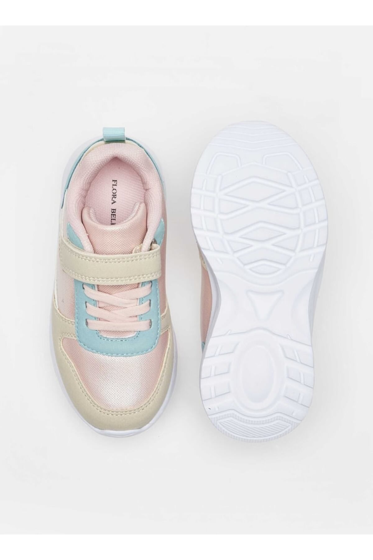 Flora Bella by Shoexpress-Panelled Sneakers with Hook and Loop Closure 4