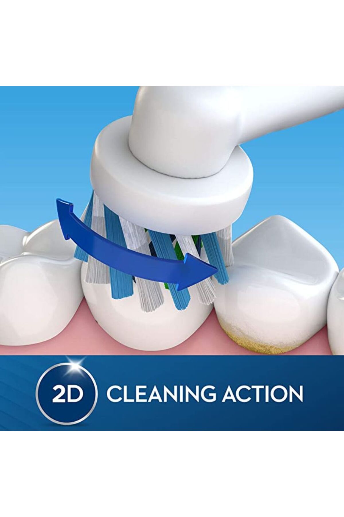Oral-B-Oral B Vitality 100 Cross Action Rechargeable Toothbrush 2 minute Pulsating,Oscillates -D100.413.1BK 6