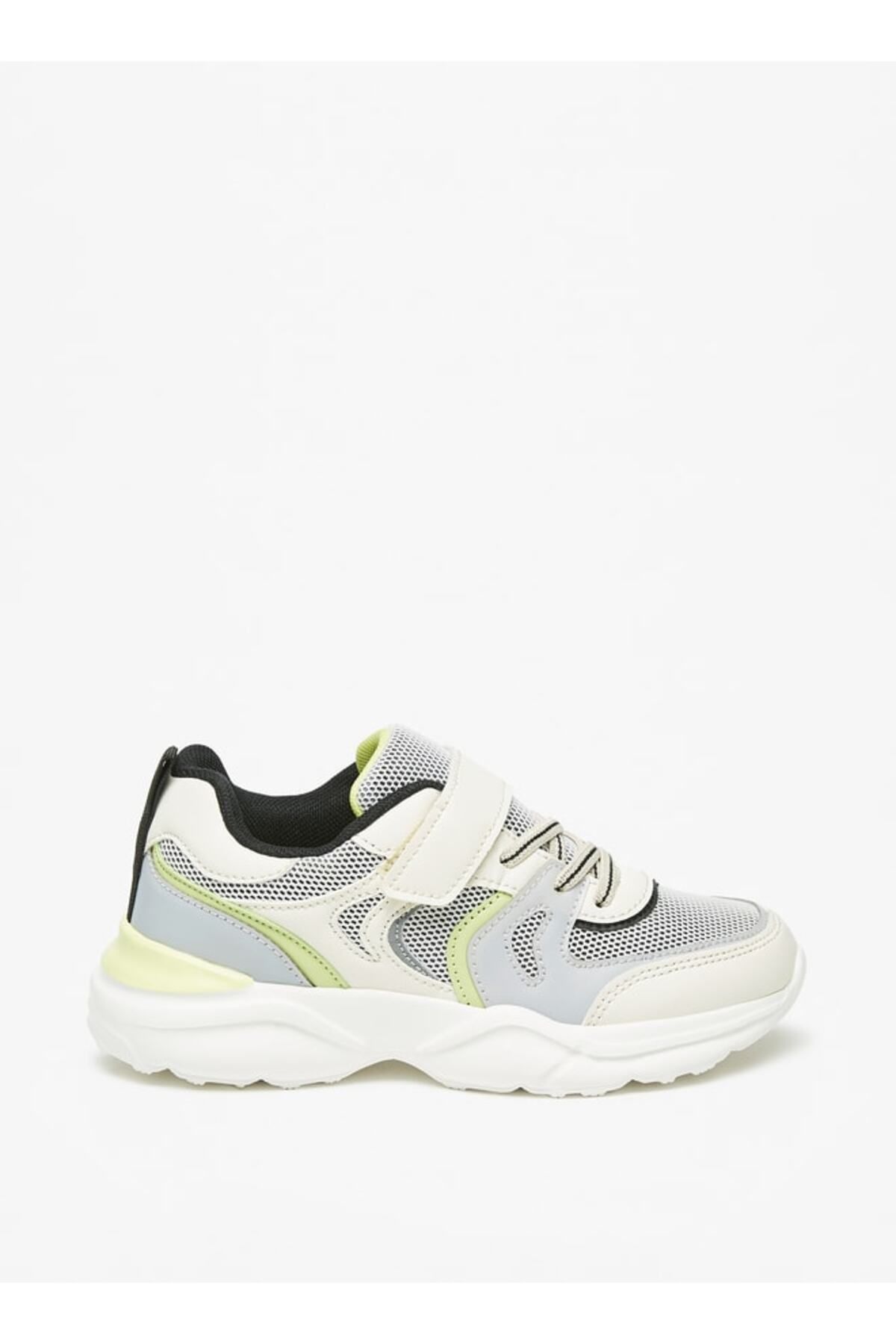 LBL by Shoexpress-Boys' Textured Sneakers with Hook and Loop Closure 3