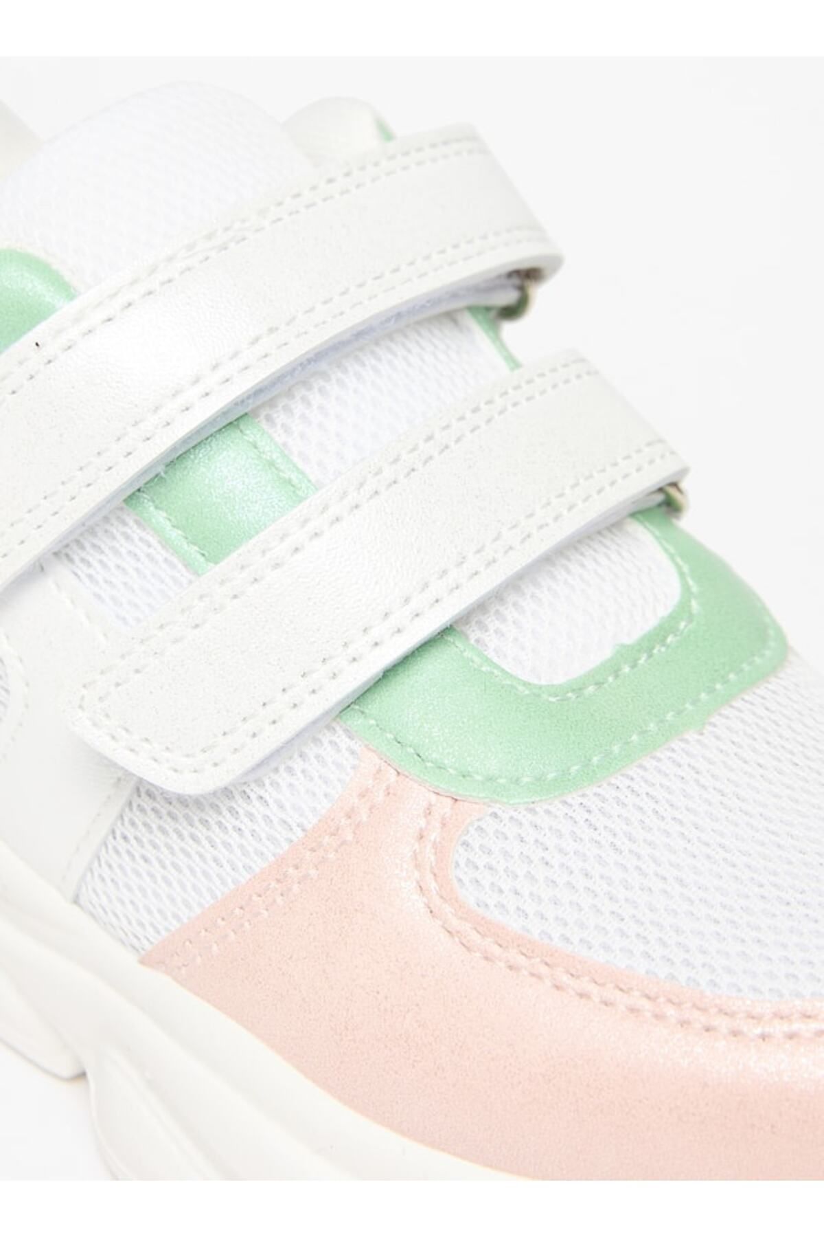 Flora Bella by Shoexpress-Panelled Sneakers with Hook and Loop Closure 5
