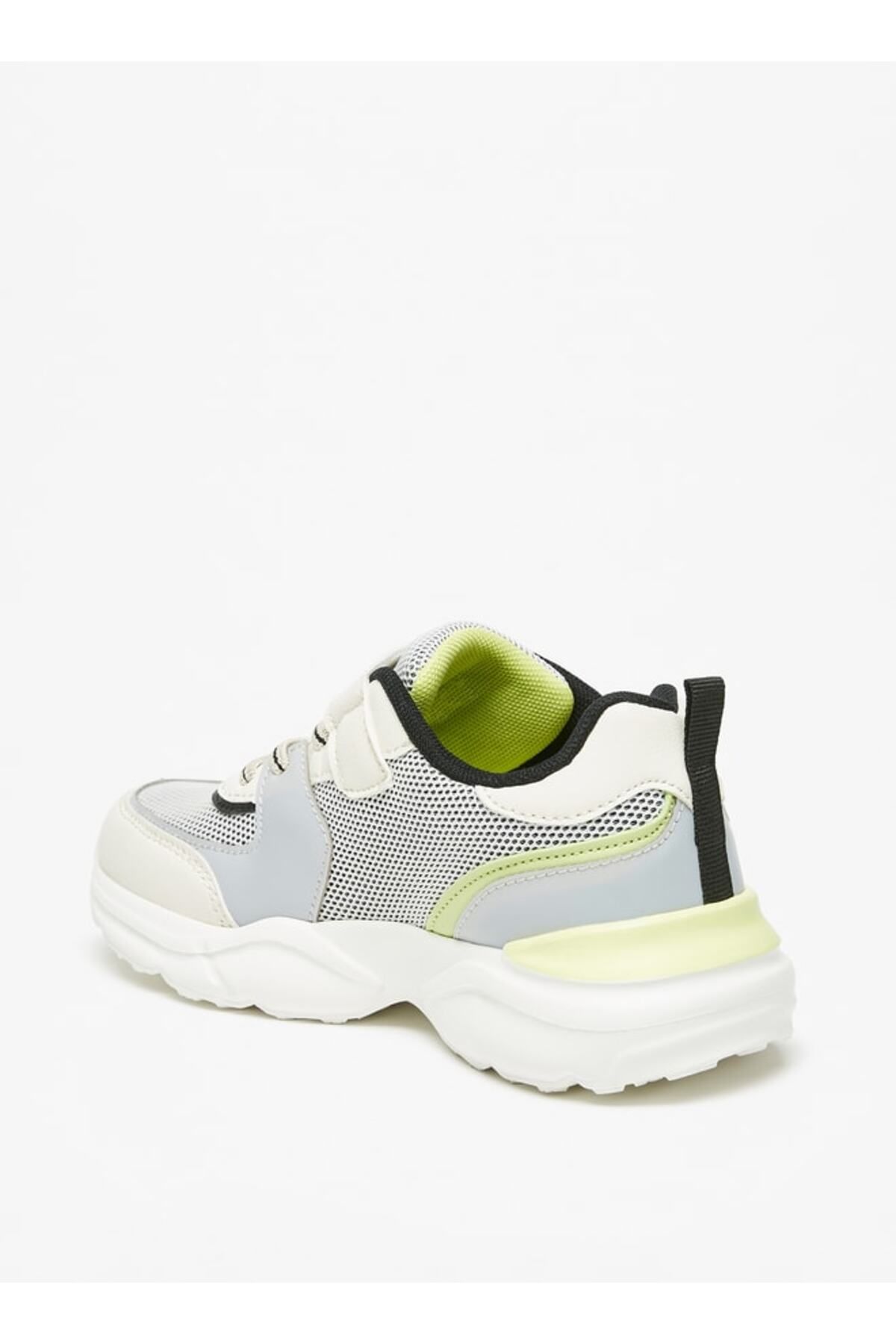 LBL by Shoexpress-Boys' Textured Sneakers with Hook and Loop Closure 2