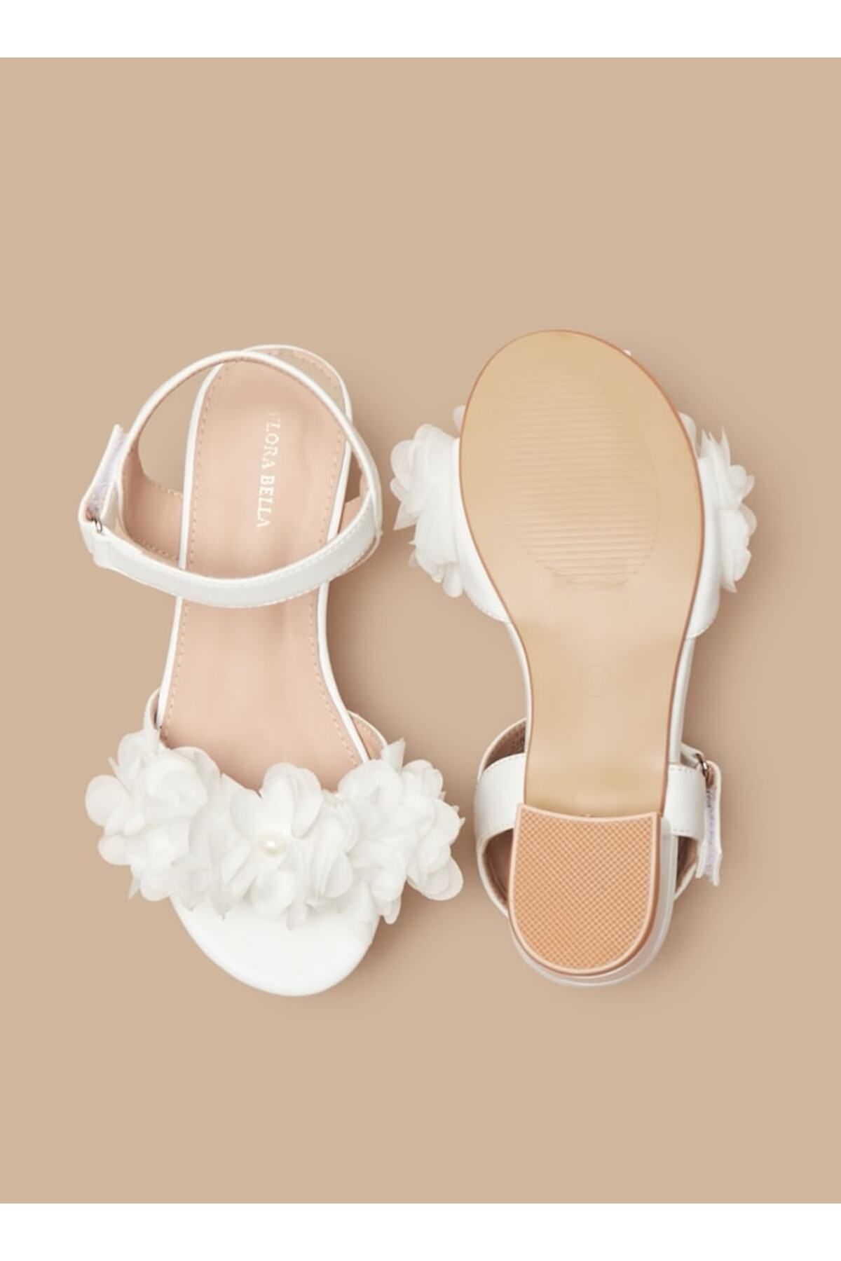 Flora Bella by Shoexpress-صندل بأشرطة مزخرفة مع إغلاق بخطاف وحلقة 4