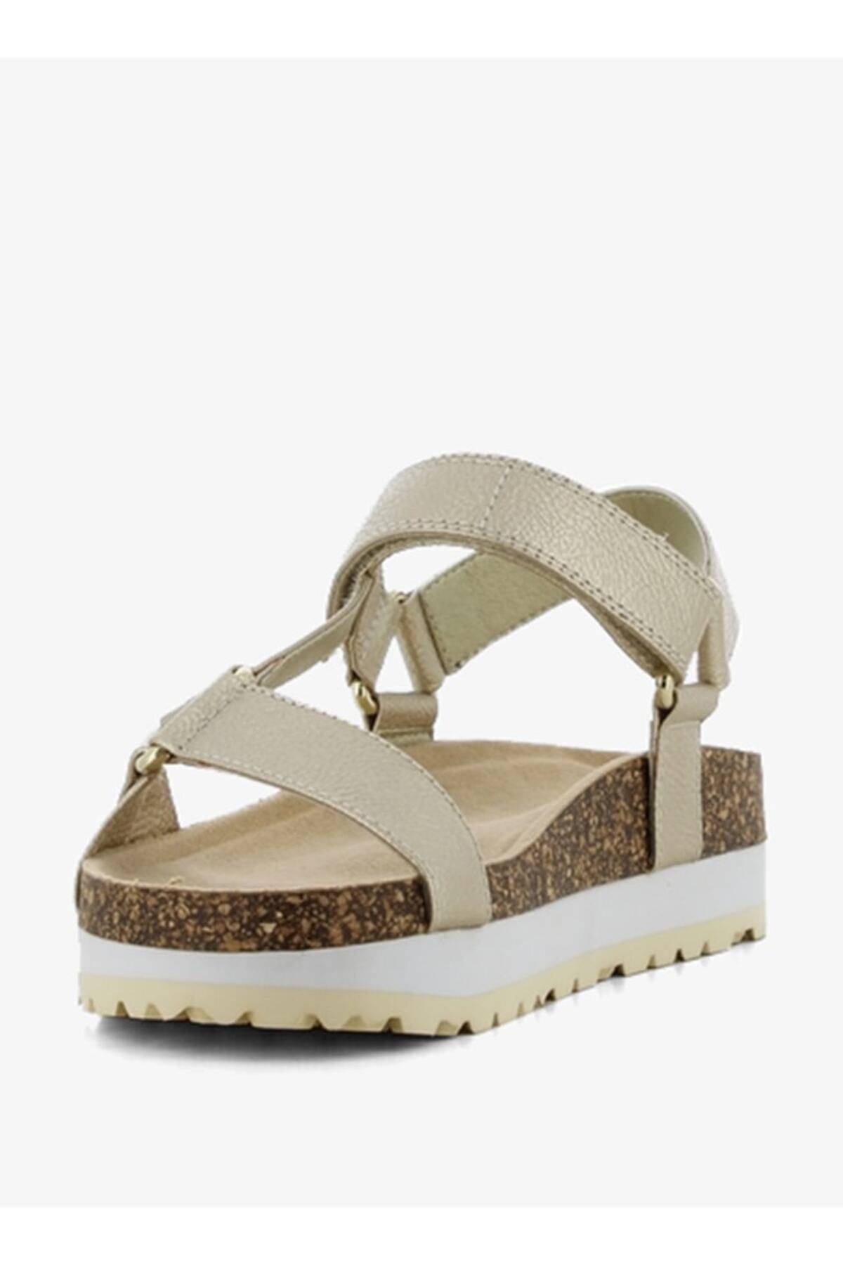 SJ-Women's Strap Sandals with Hook and Loop Closure 5
