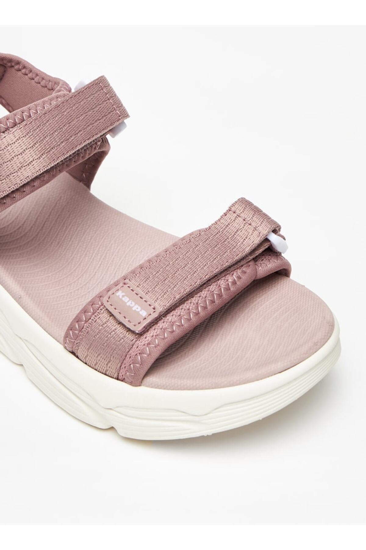 Kappa-Women's Textured Sandals with Hook and Loop Closure 4