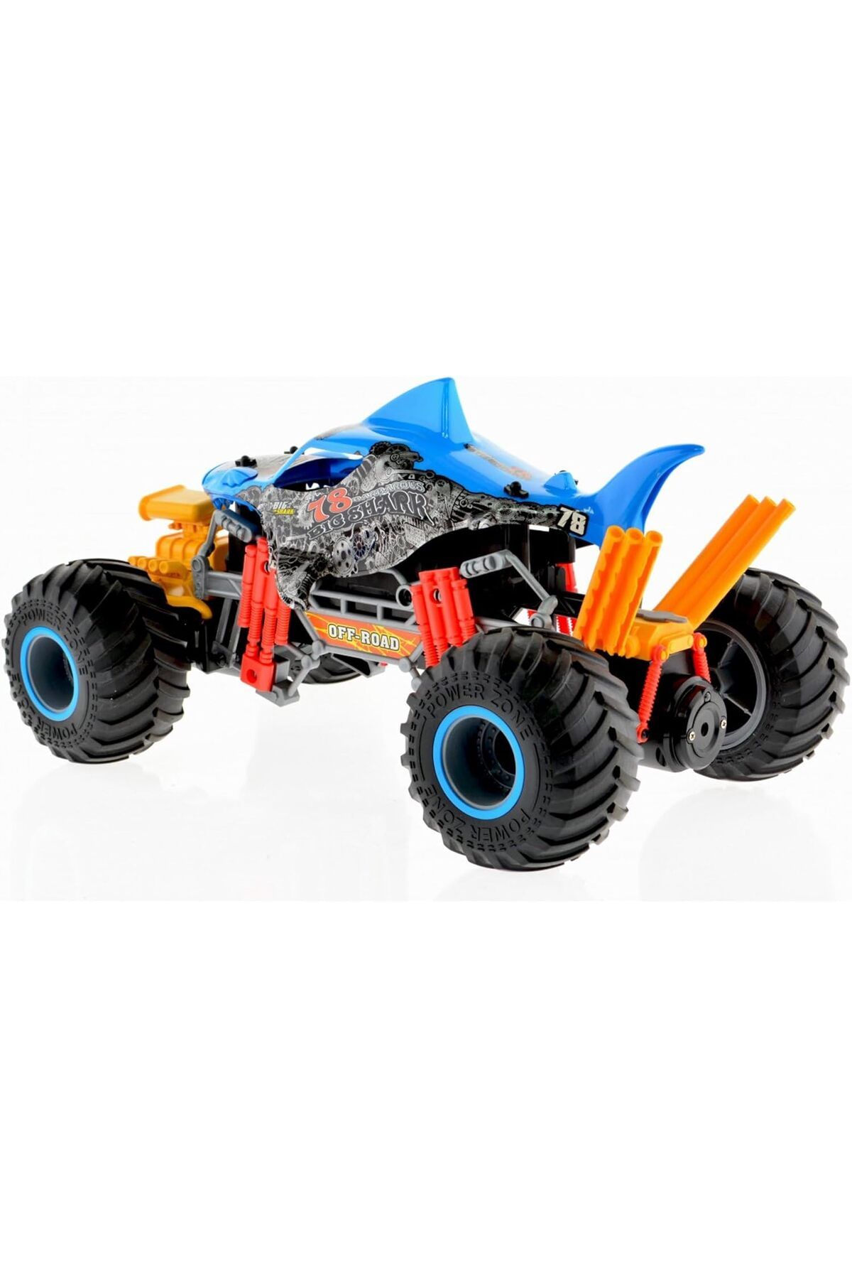 Crazon-2.4G 1:10 RC Shark with smoking function 6