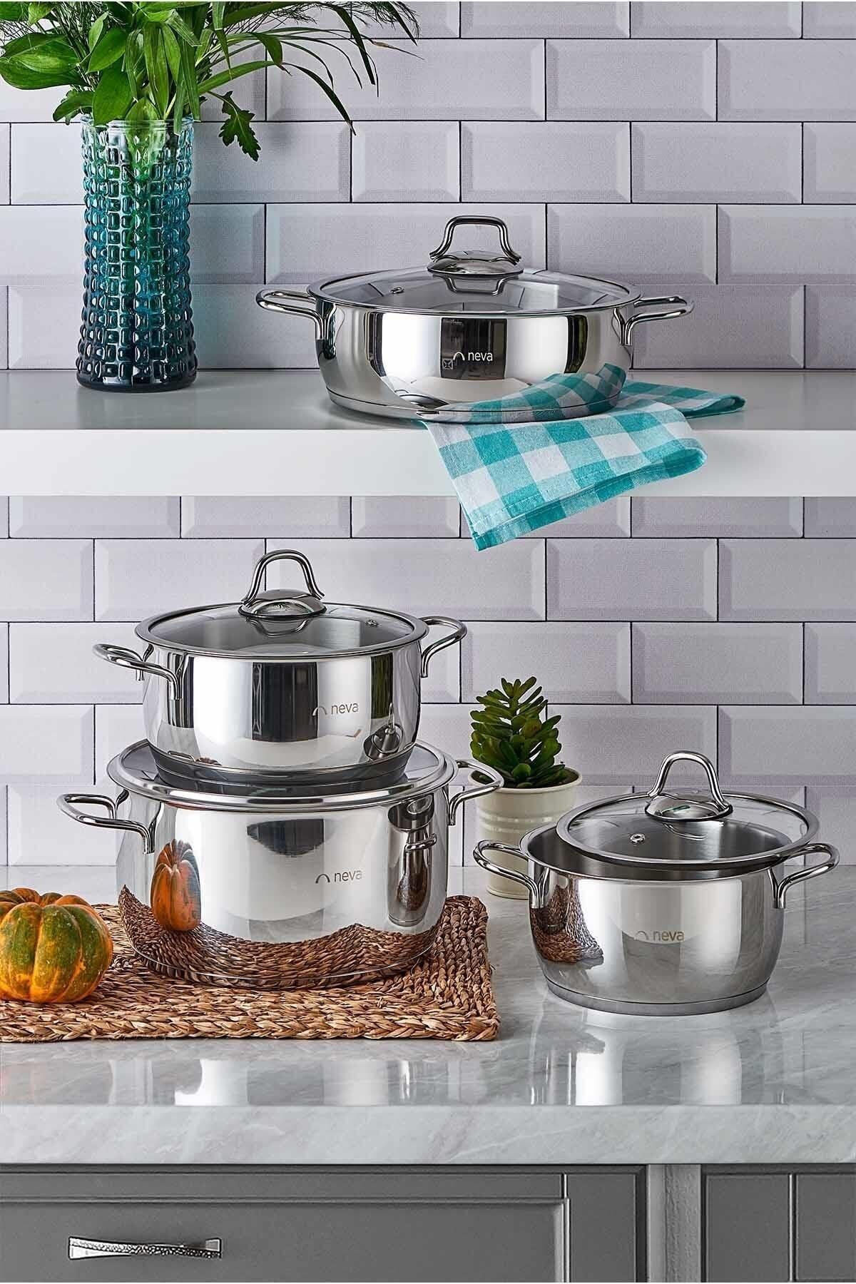 Neva N3157 Berlin 8 Prc Tencere Seti - Fiyatı, Yorumları