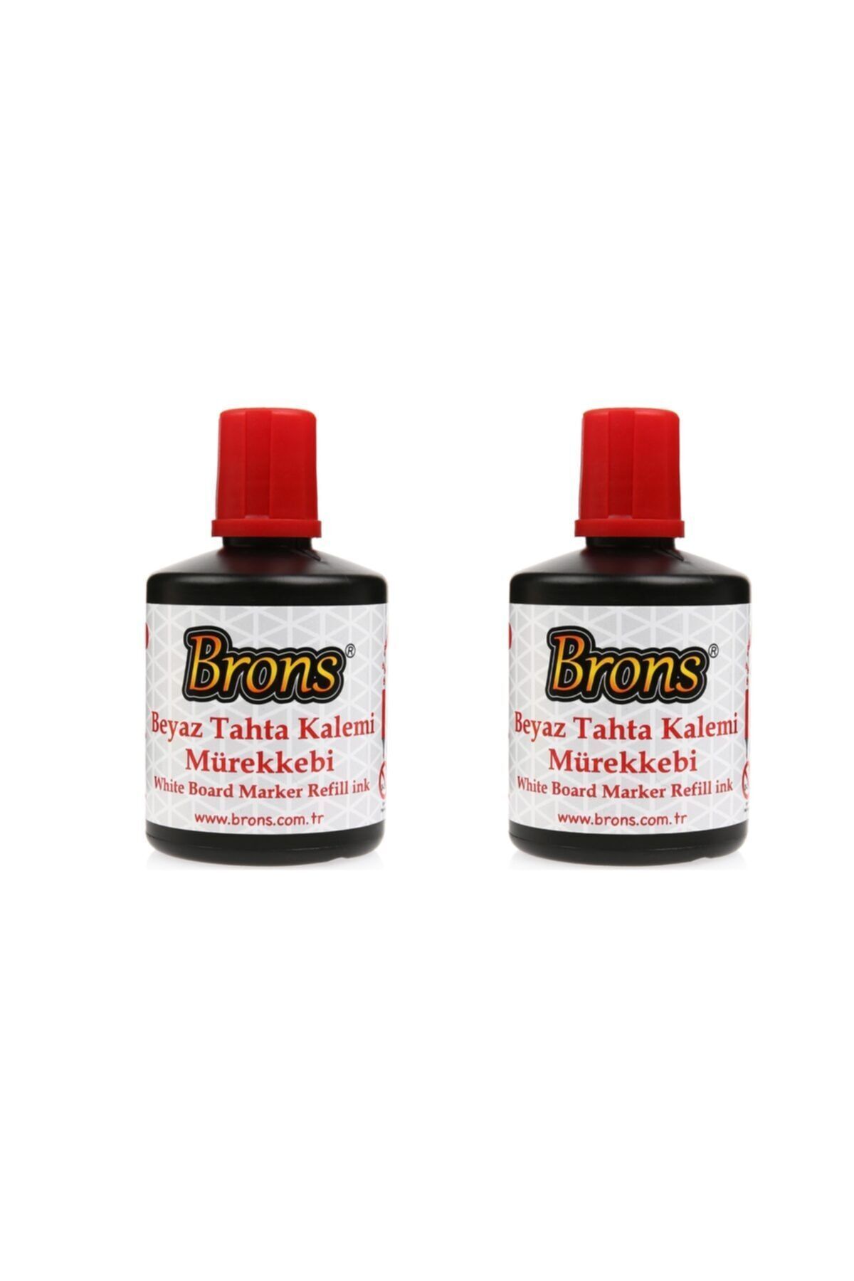 Brons Beyaz Tahta Kalemi Mürekkebi 2 Adet 100 cc tkm