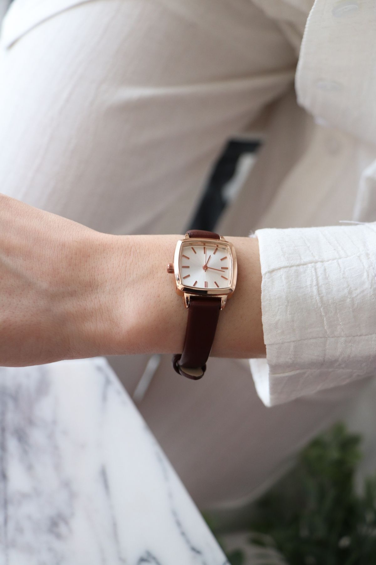 Northwatch Kadın Vintage Minimal Kol Saati görsel 8