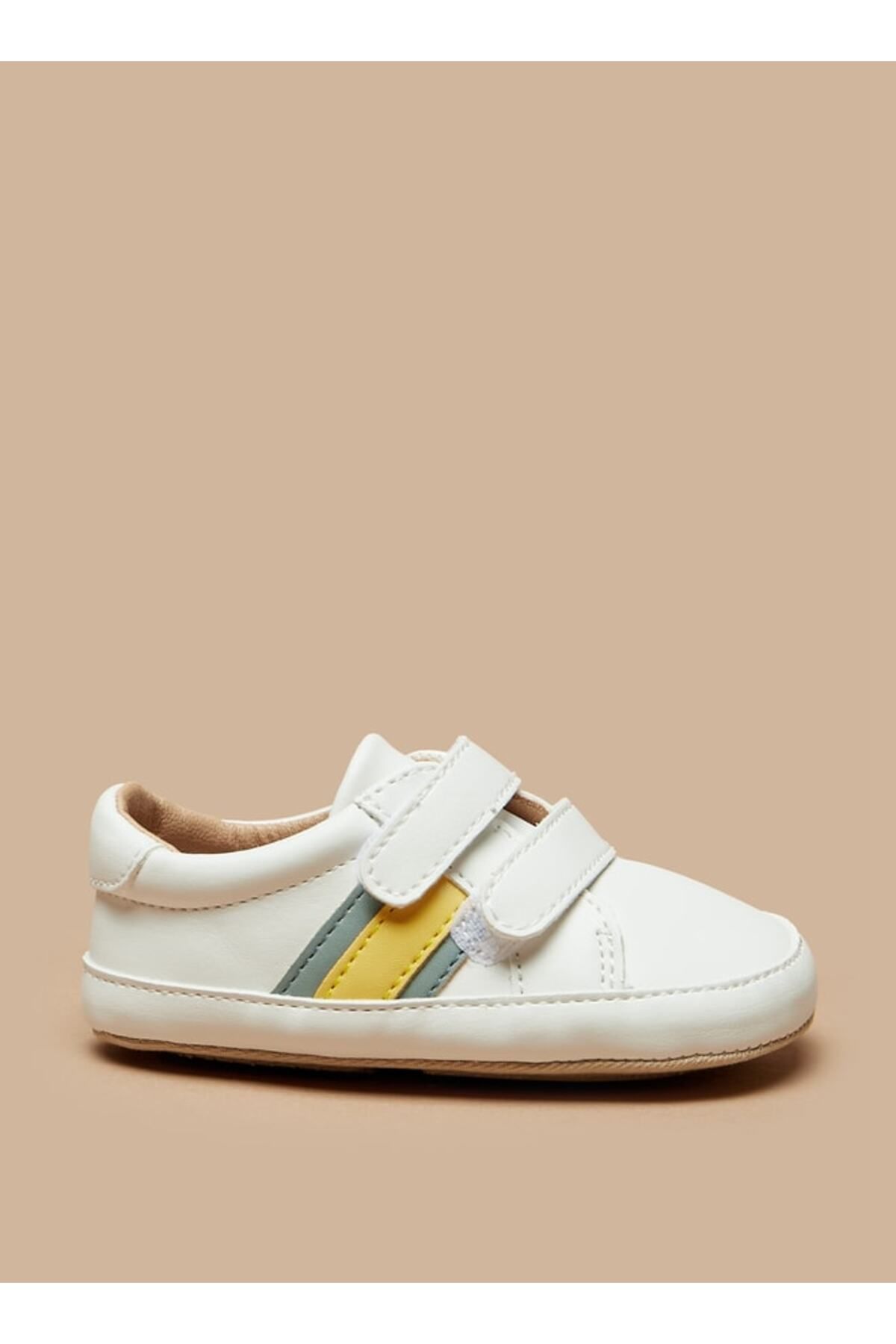 Barefeet-Colourblock Booties with Hook and Loop Closure 3