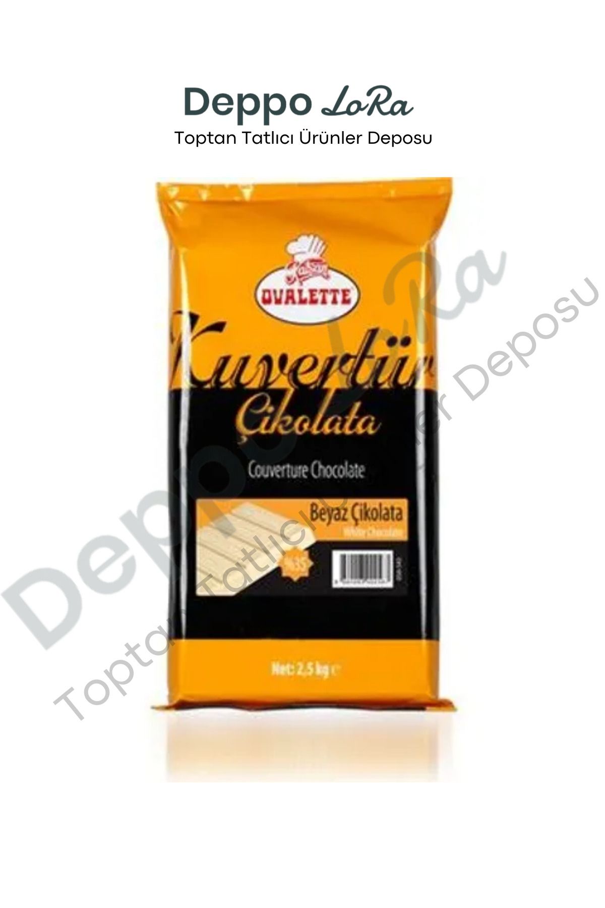Katsan Ovalette EKSTRA FİLDİŞİ KUVERTÜR %35 (2,5) KG