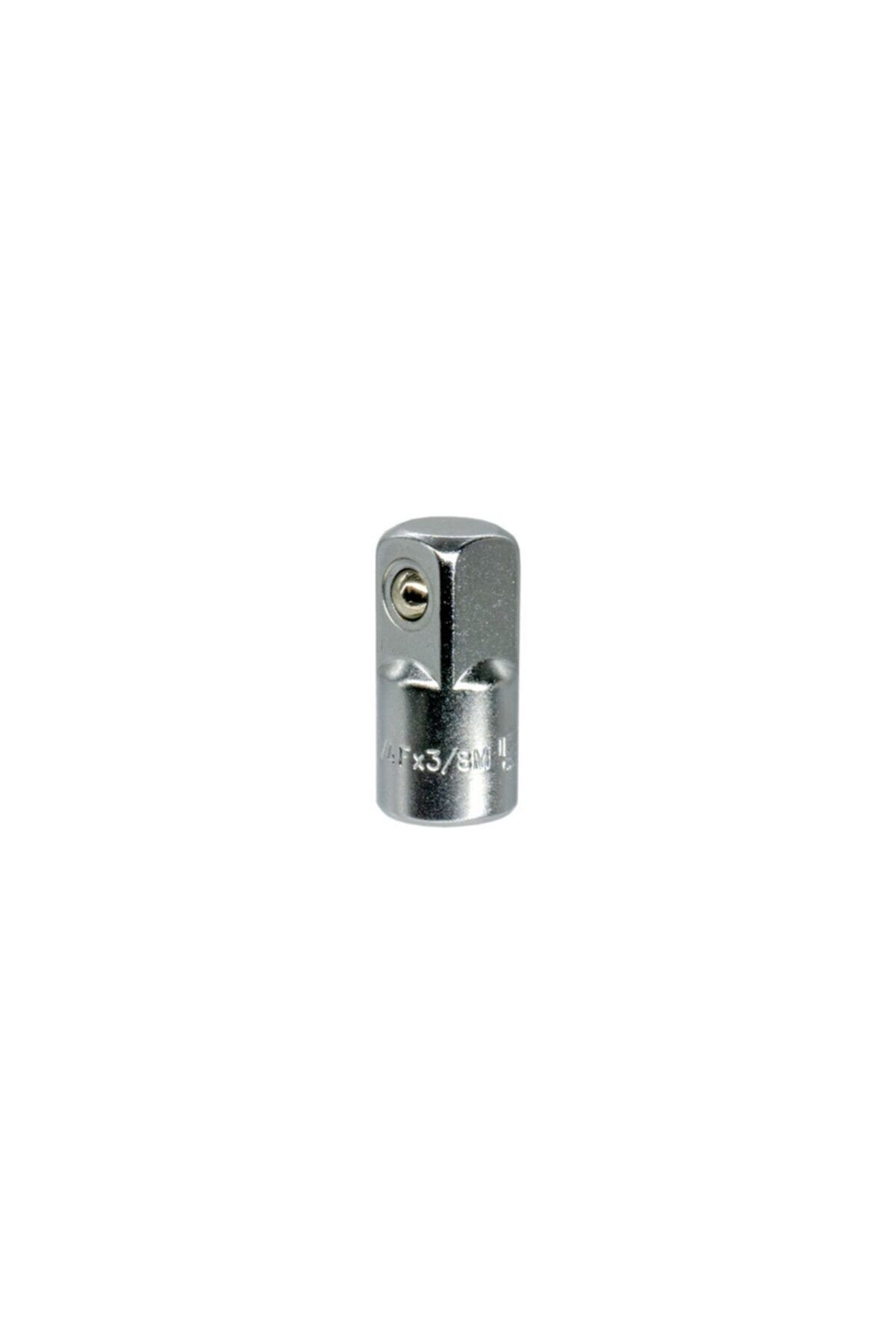 İzeltaş-1507060004 Socket Adapter Chrome 1/4"f X 3/8"m 2