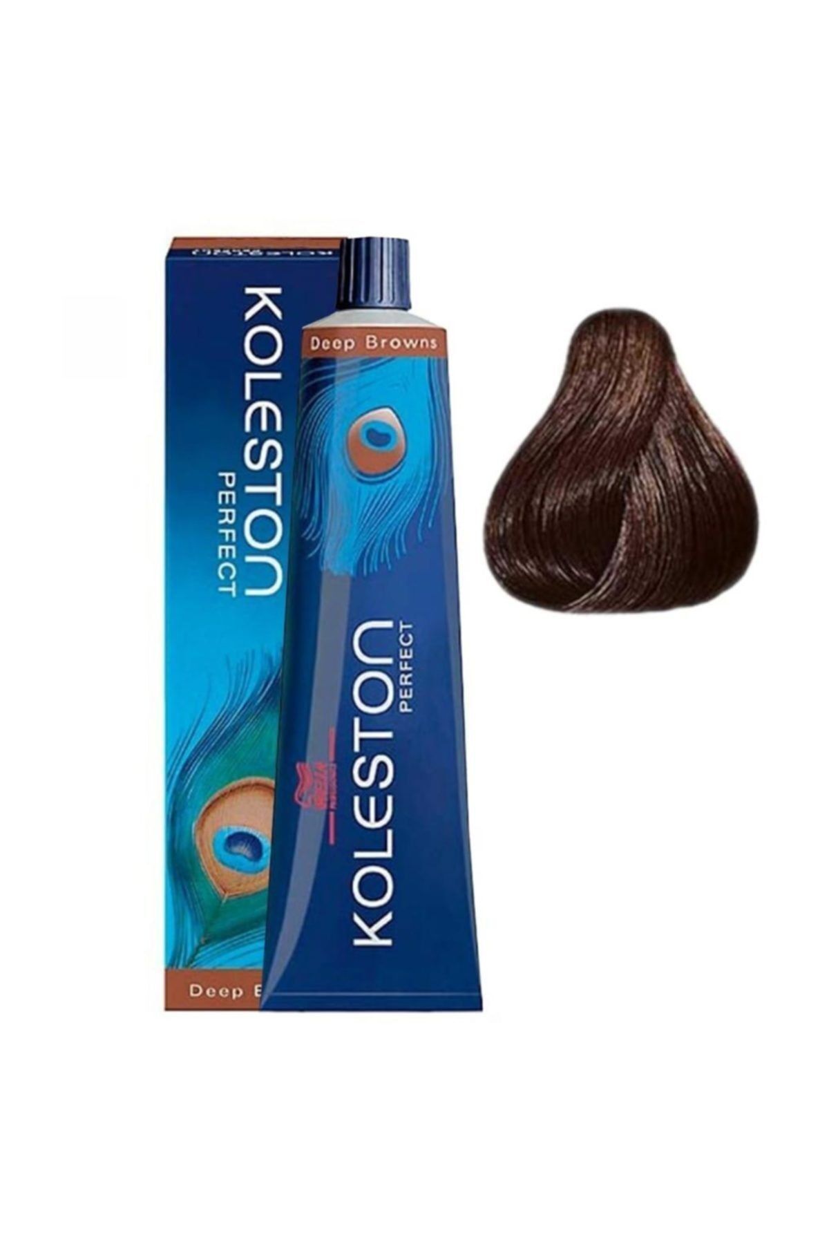 رنگ مو سفید زنانه Koleston Perfect 5،7 موی شاه بلوط 60 میل KeyOnline Gkhair1426 Wella