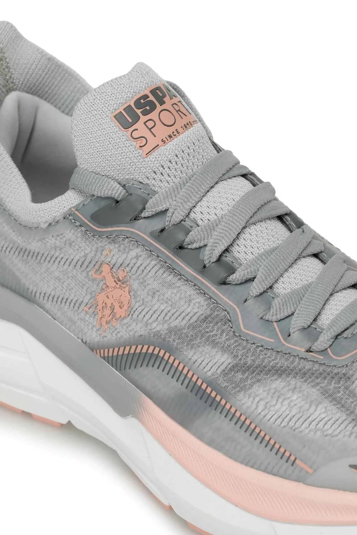U.S. Polo Assn.-US Polo Steven 4FX Women's Running Shoes - Gray 38 - ST07614-Grey 38 6