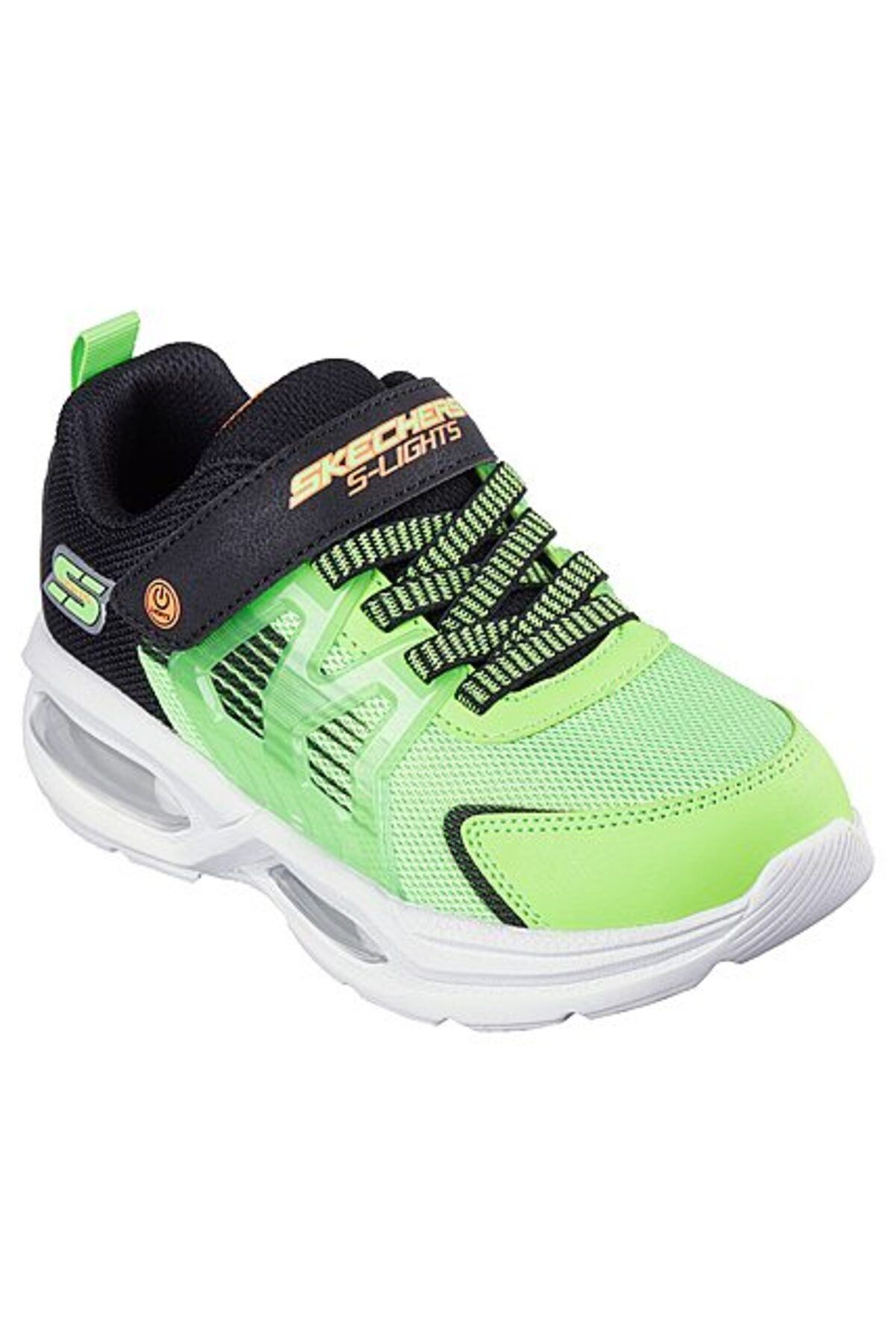 Boys green sneakers top