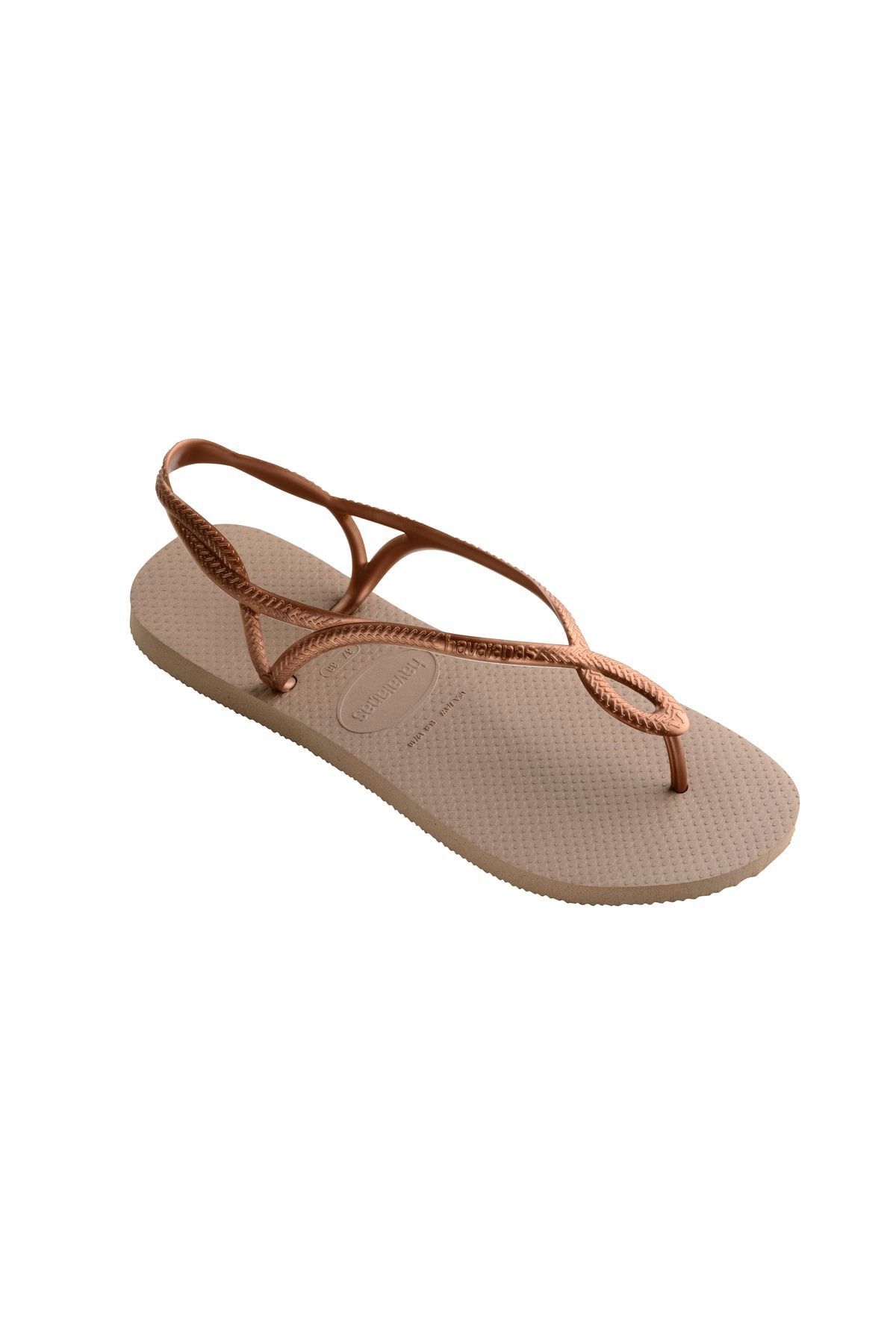 صندل صورتی مردانه و زنانه های طلای لونا 5282 Havaianas
